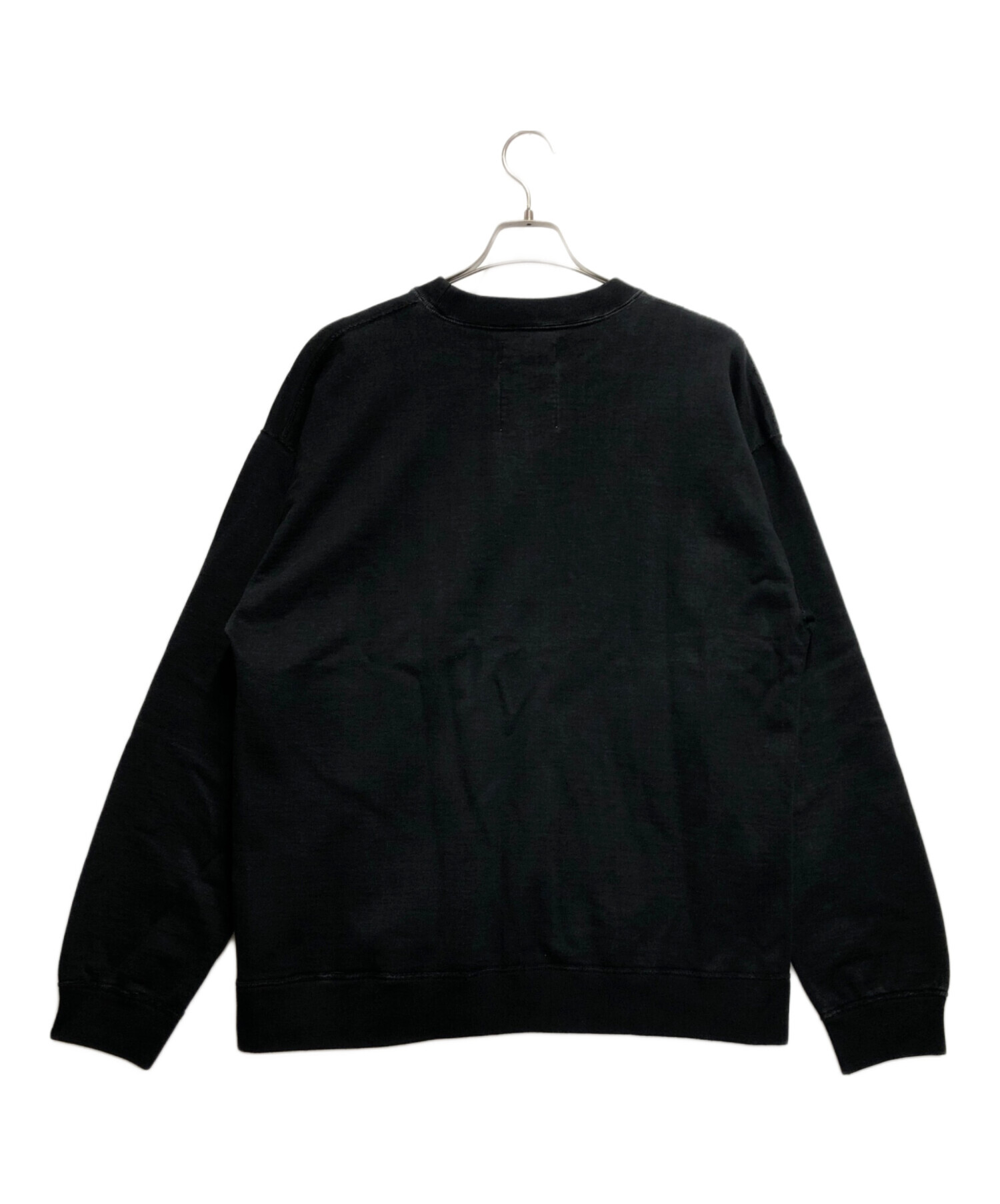 中古・古着通販】MARKAWARE (マーカウェア) BIG SWEAT ブラック サイズ 