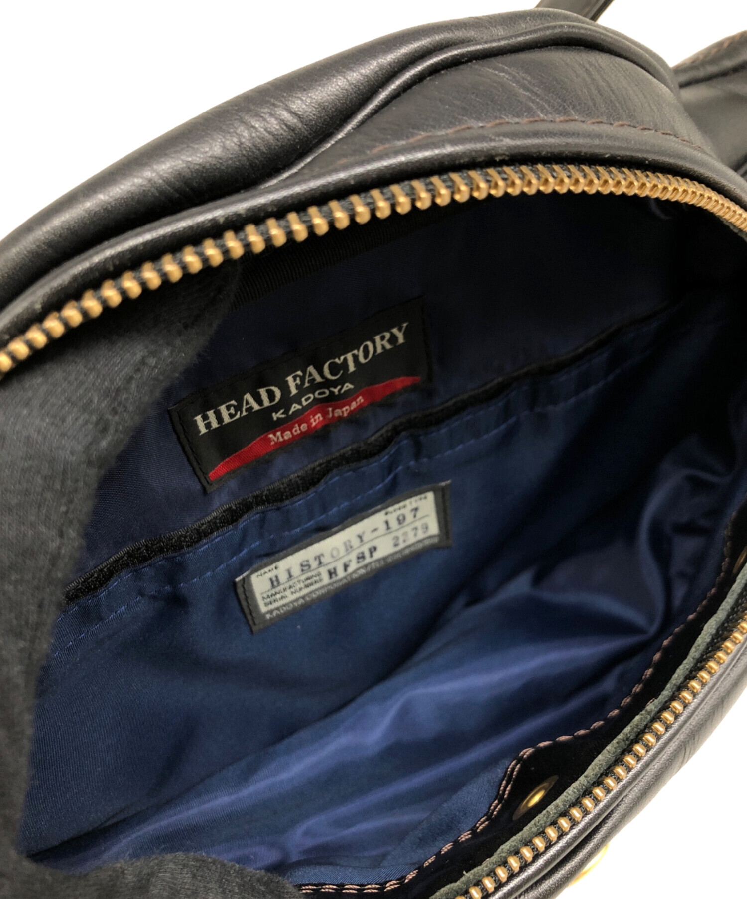 中古・古着通販】KADOYA (カドヤ) ショルダーバッグ ブラック