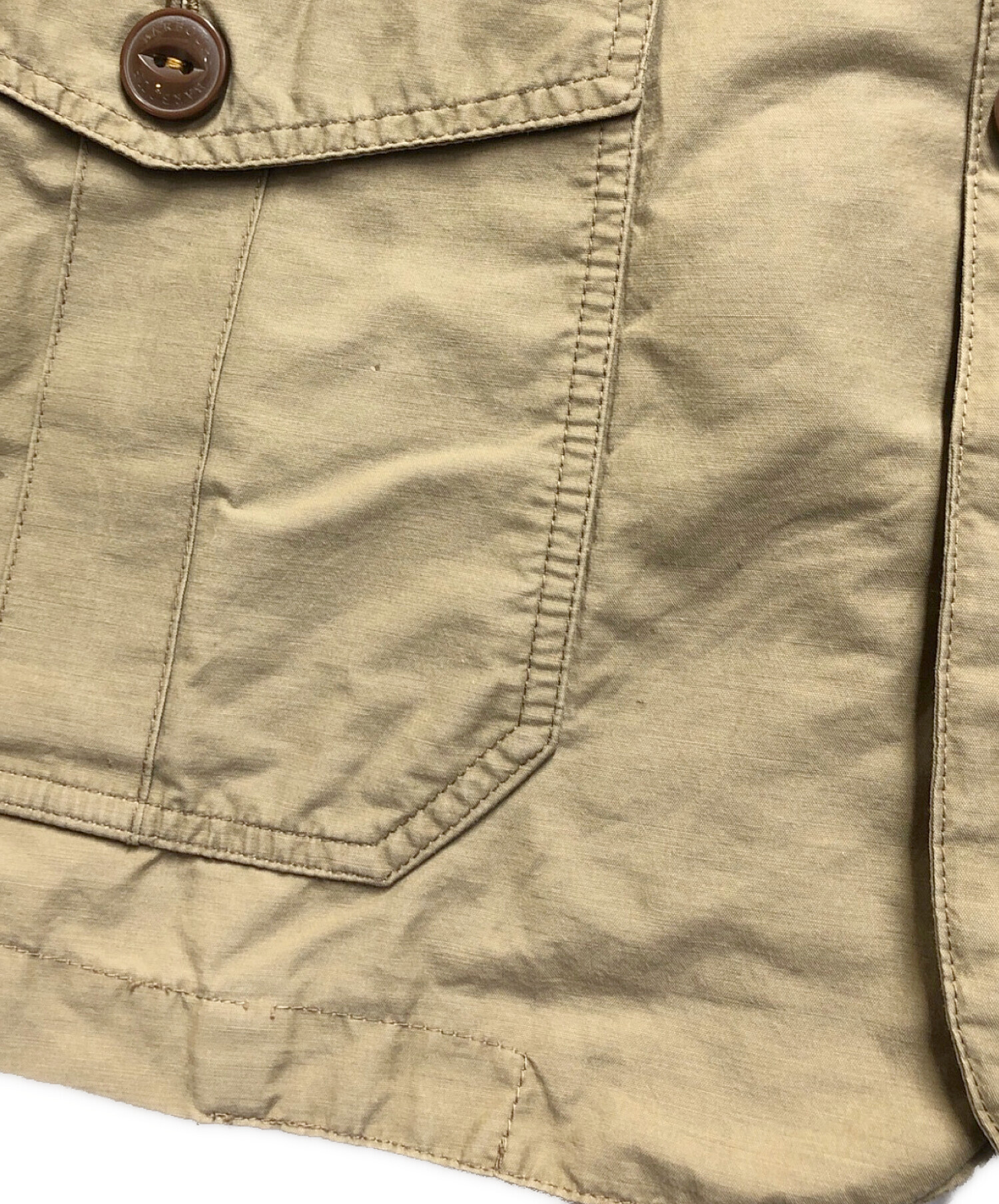 中古・古着通販】Barbour (バブアー) サファリジャケット カーキ