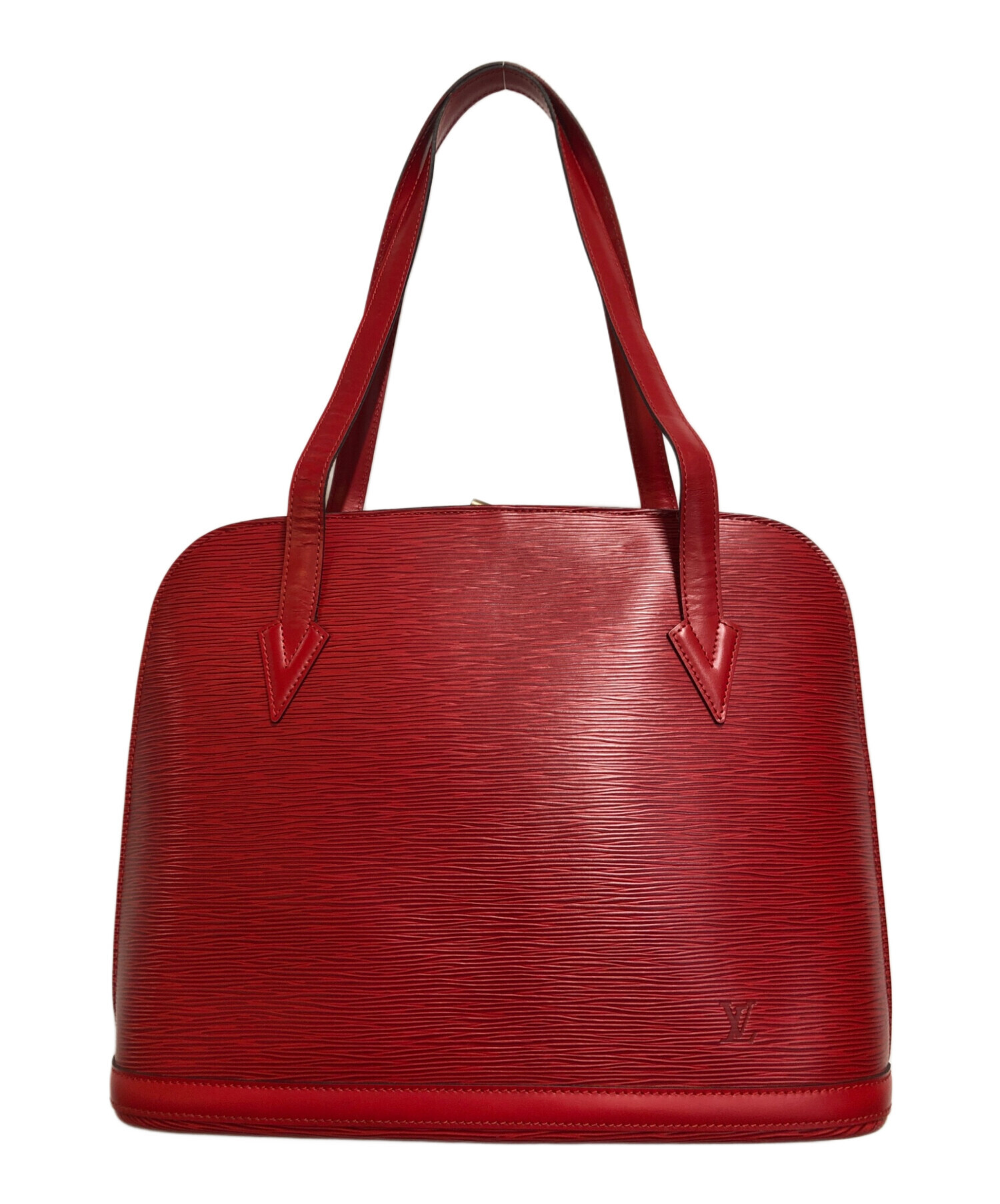 美品　LOUIS VUITTON エピ リュサック 赤　使用感少なめ 中古・古着通販】LOUIS VUITTON (ルイ ヴィトン) エピ リュサック
