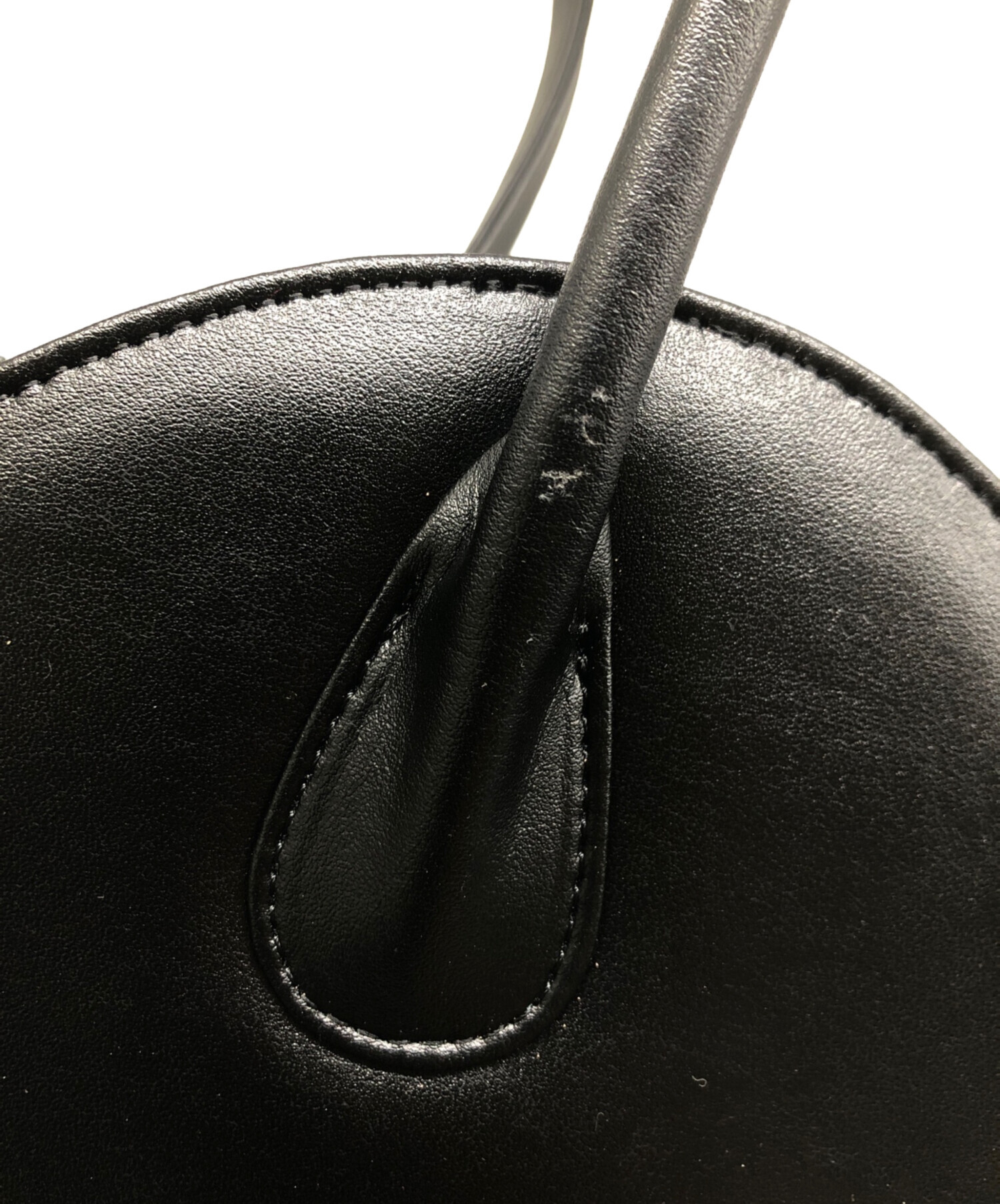 中古・古着通販】MILK (ミルク) ハートバッグ ブラック｜ブランド 