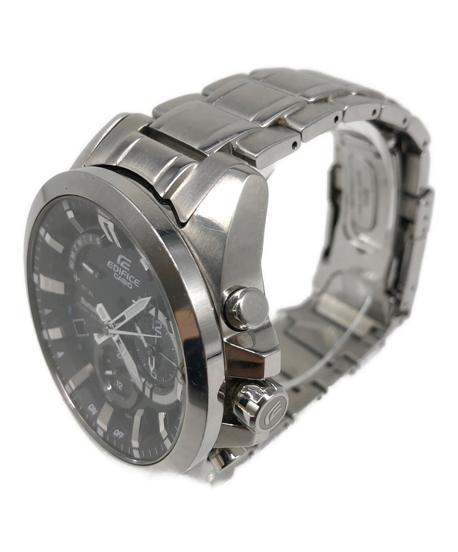 中古・古着通販】CASIO EDIFICE (カシオ エディフィス) 腕時計 