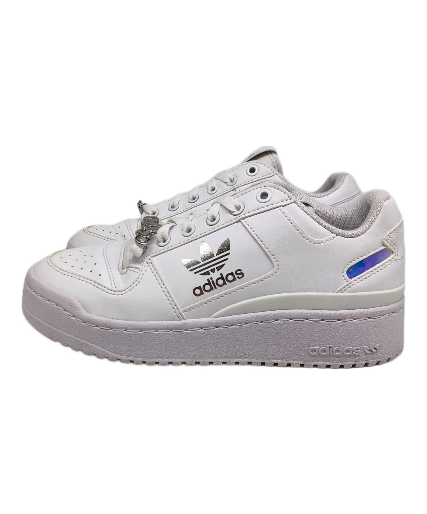 中古・古着通販】adidas (アディダス) FORUM BOLD J ホワイト サイズ 