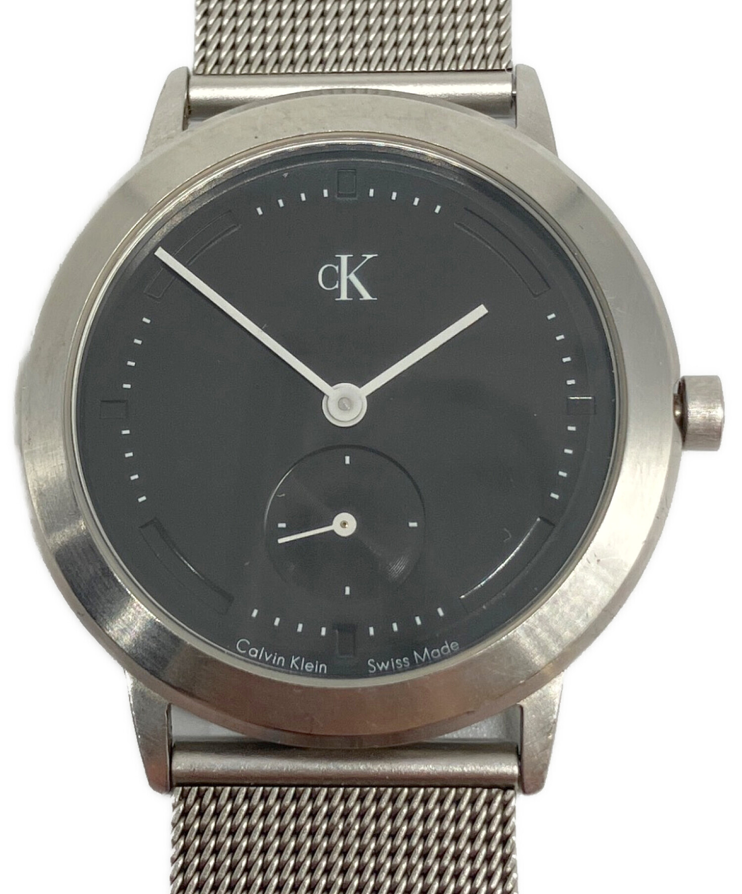 中古・古着通販】Calvin Klein (カルバンクライン) 腕時計 ブラック
