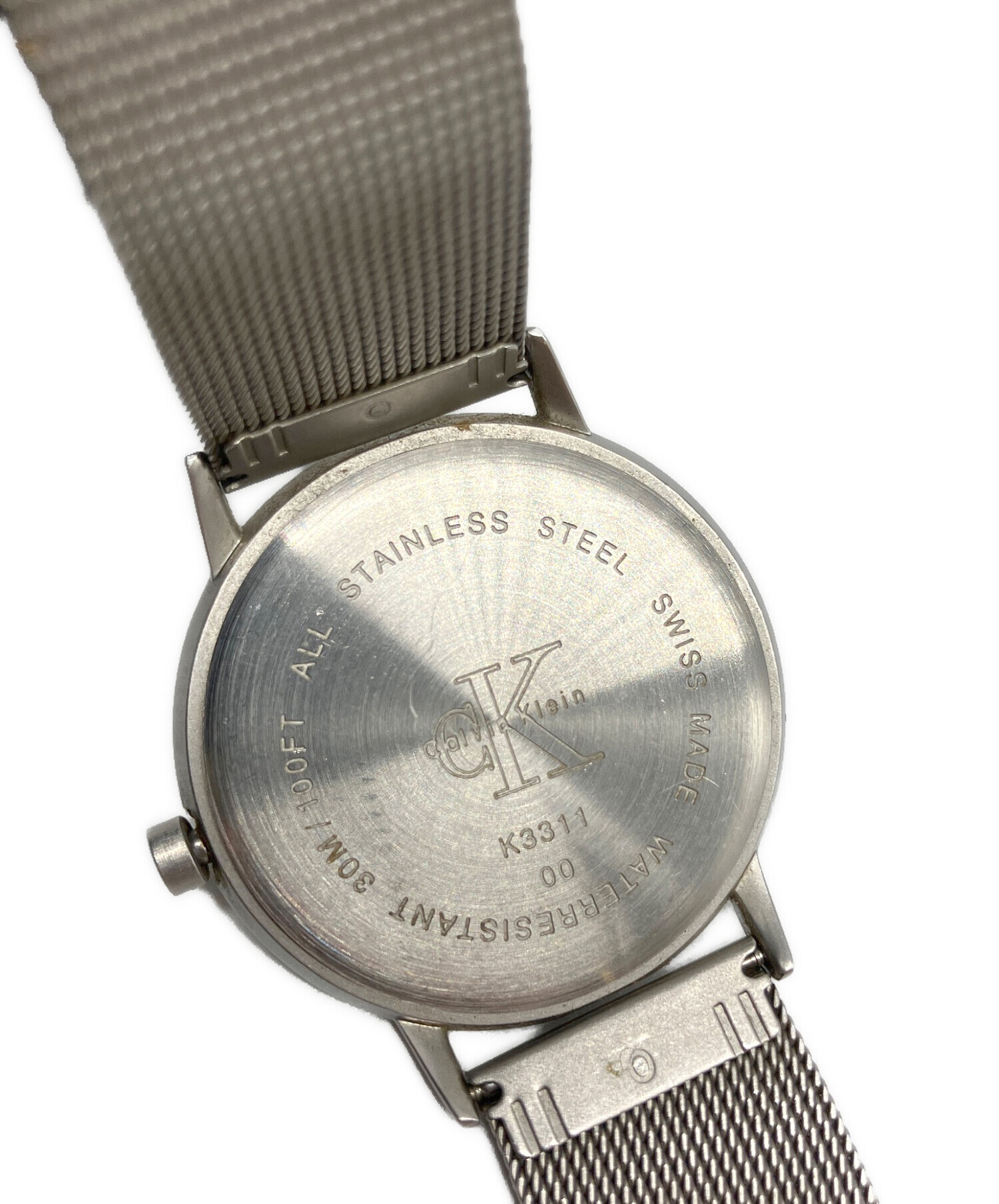 中古・古着通販】Calvin Klein (カルバンクライン) 腕時計 ブラック