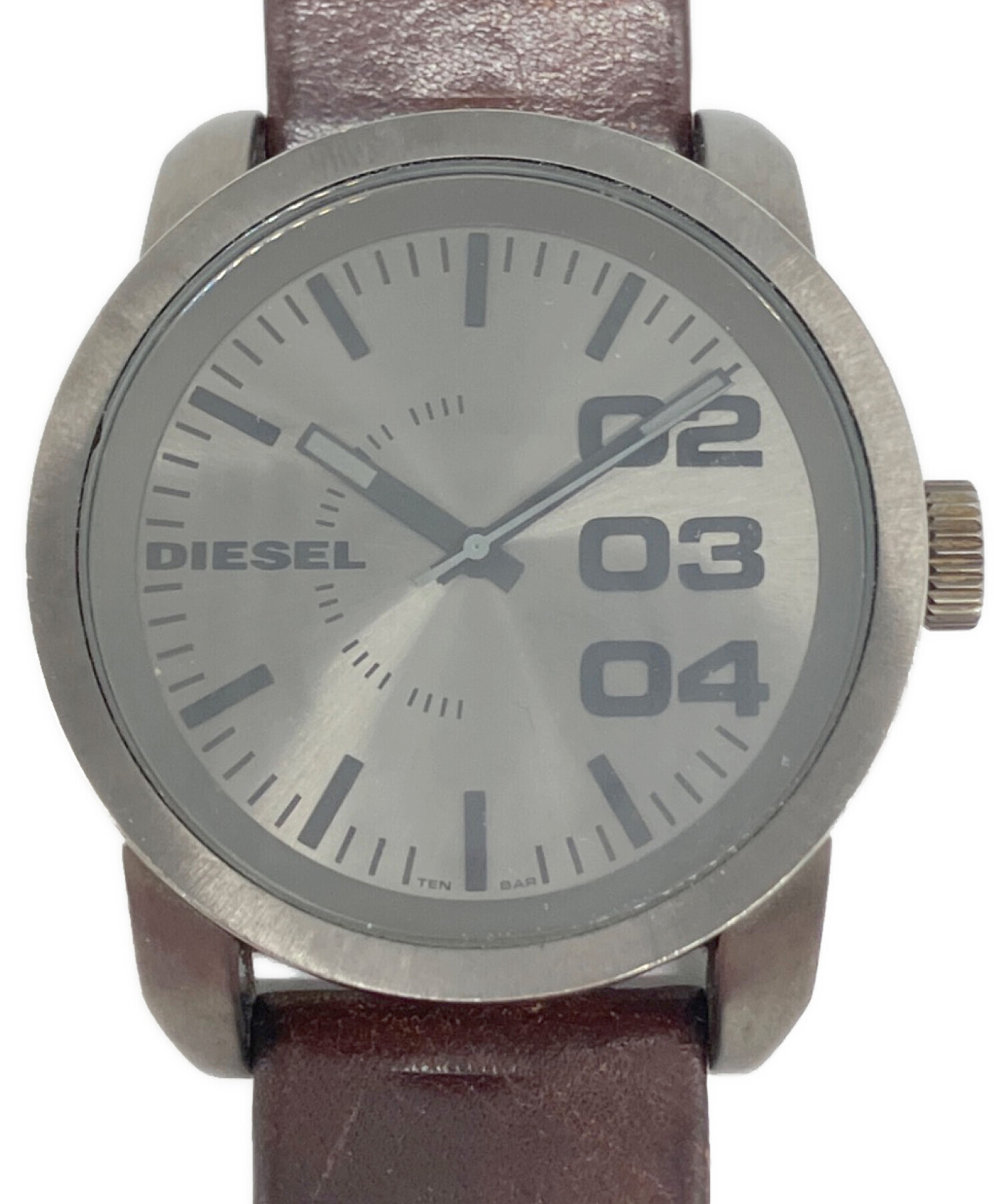 DIESEL 腕時計 本体 シルバーカラー 中古・古着通販】DIESEL (ディーゼル) 腕時計 シルバー｜ブランド
