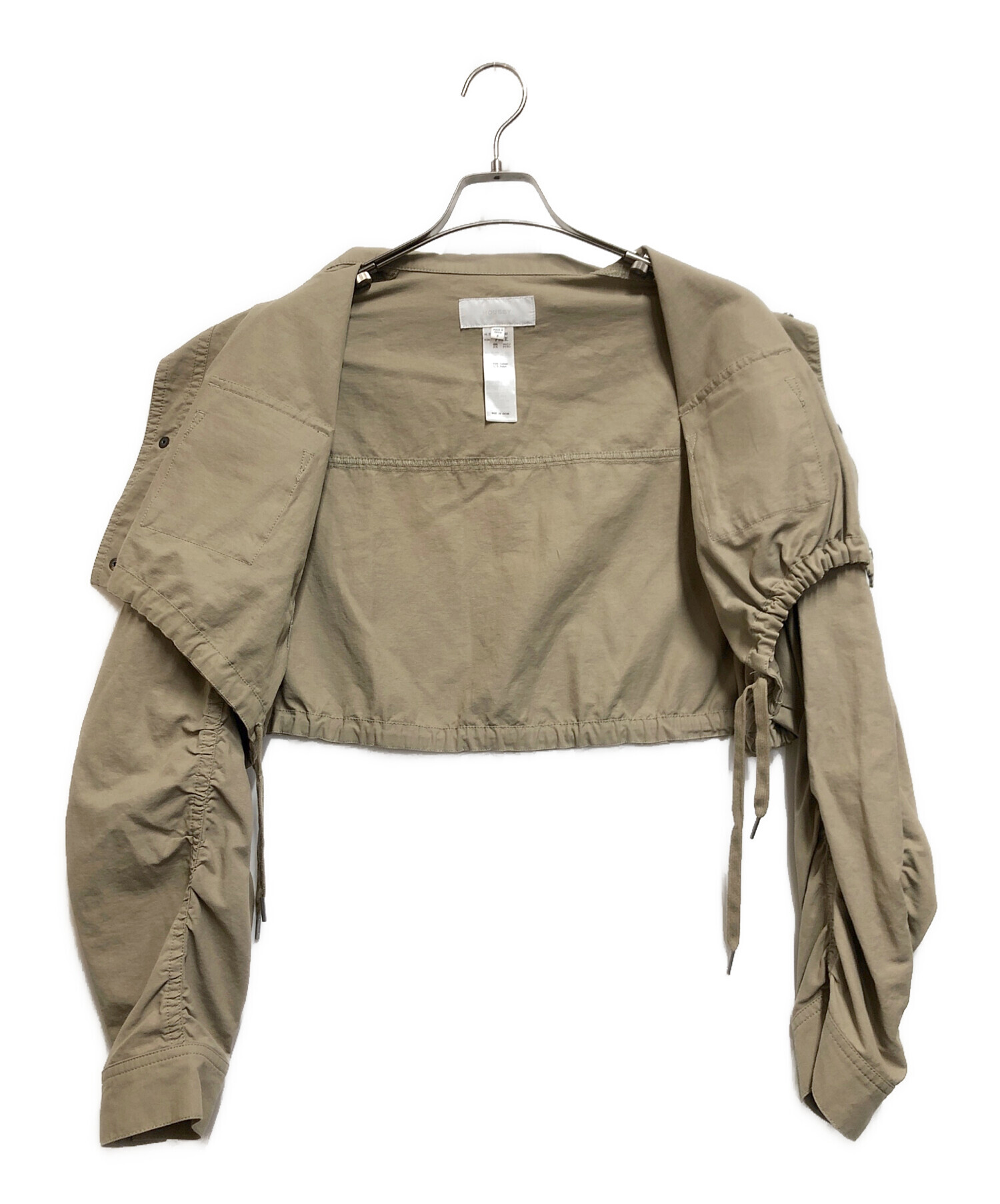 中古・古着通販】moussy (マウジー) MILITARY BOLERO ＆ ベスト カーキ 