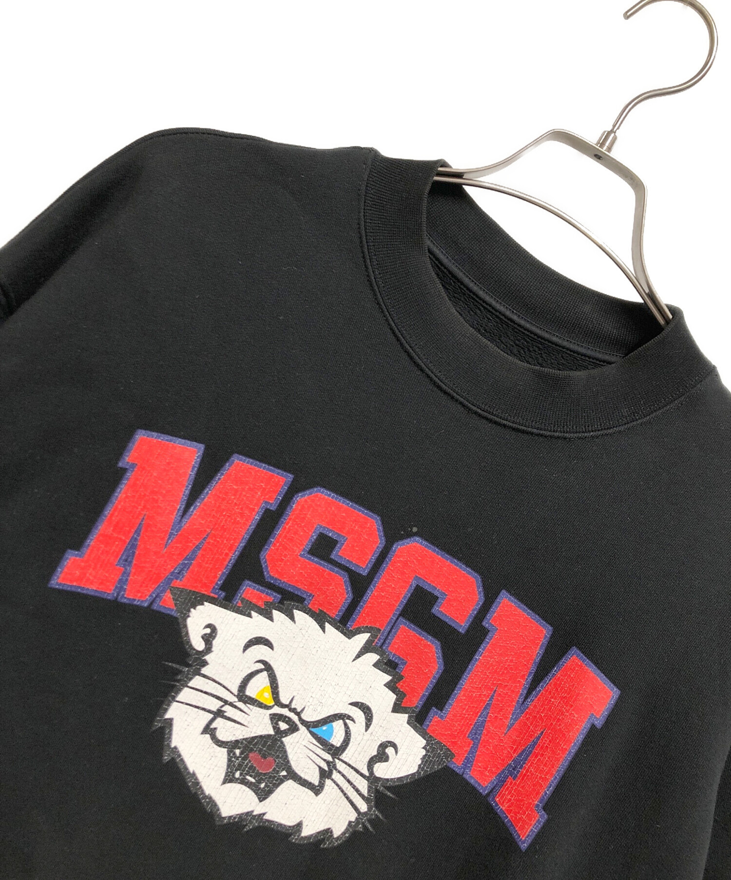 中古・古着通販】MSGM (エムエスジーエム) プリントロゴトレーナー