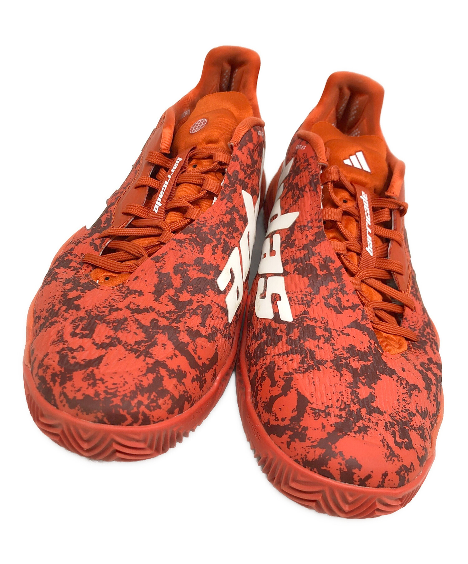 【新品未使用】adidas Barricade8OCテニスシューズ27.0㎝箱有 中古・古着通販】adidas (アディダス) Barricade Tennis M オレンジ