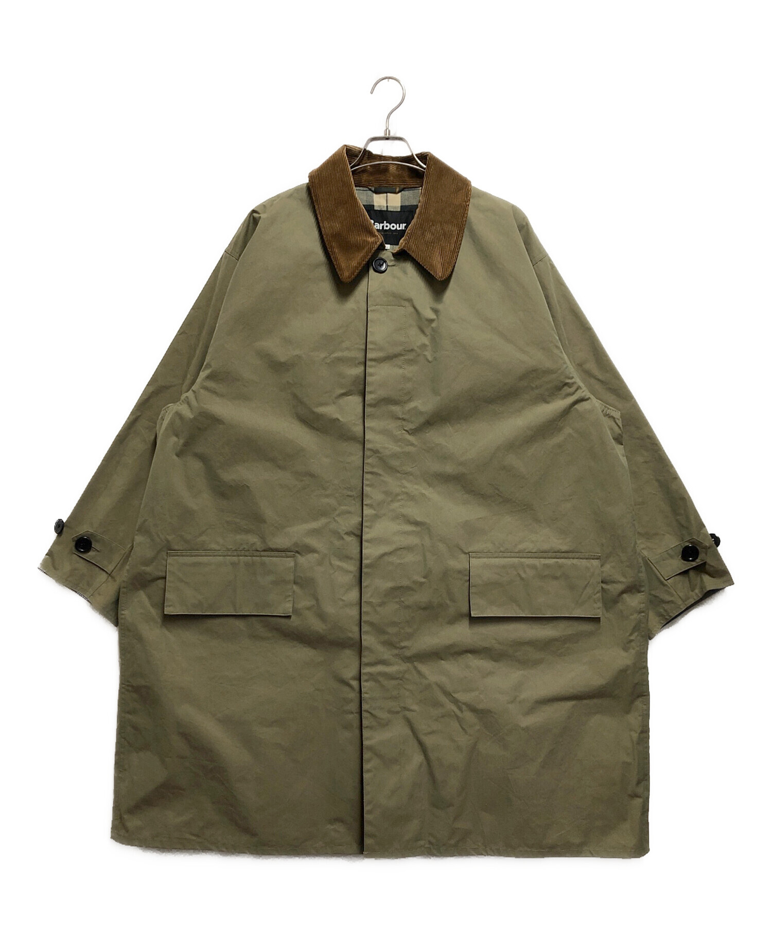 中古・古着通販】Barbour (バブアー) OS3/4 コットンコート グリーン 