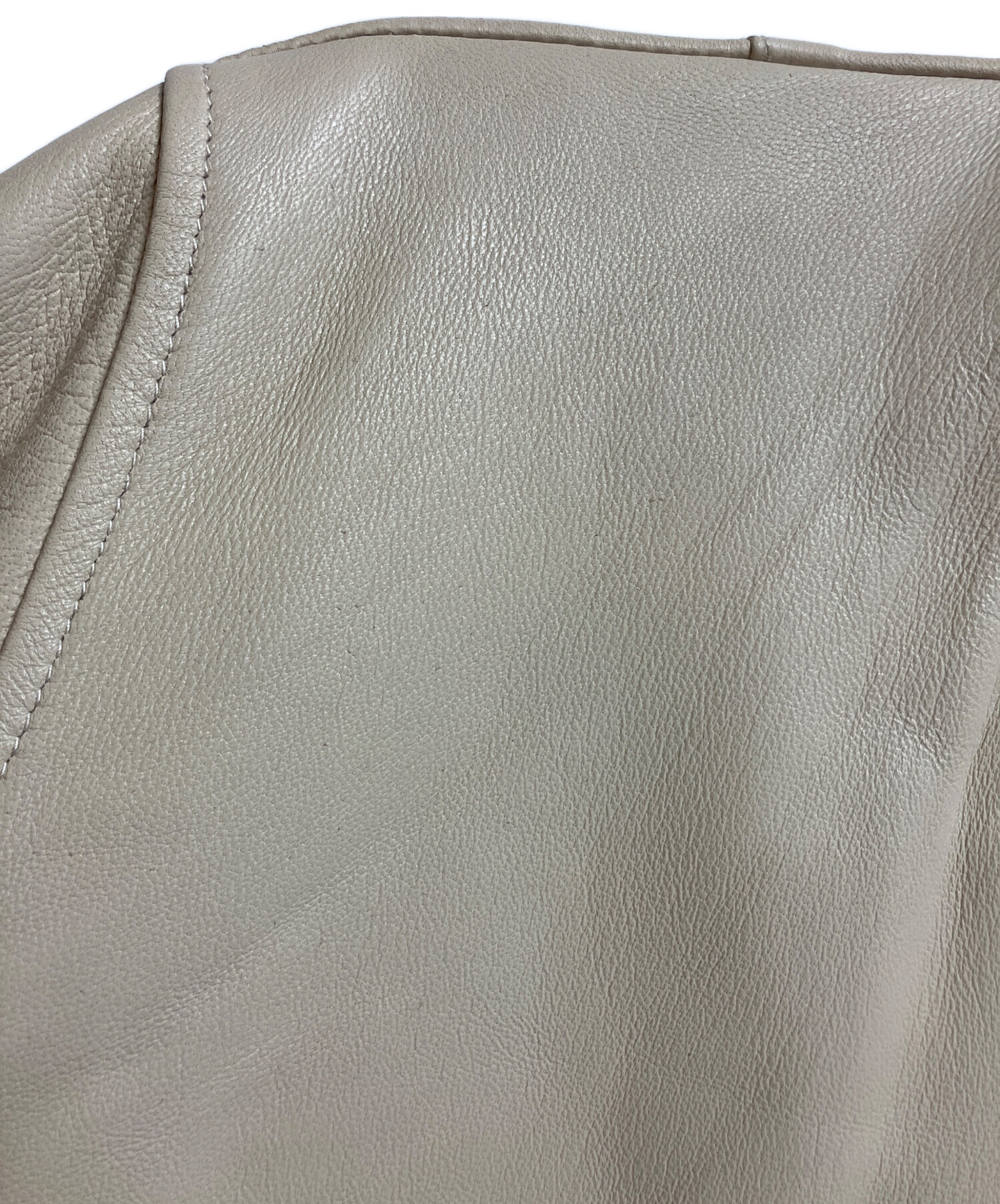 中古・古着通販】AVIREX (アヴィレックス) レザージャケット ホワイト