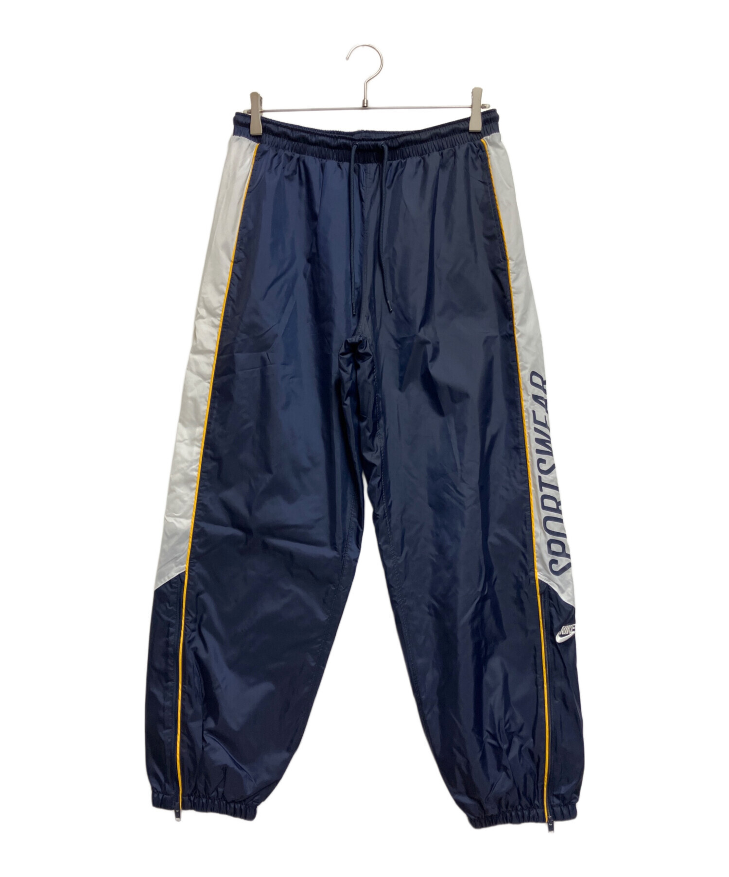 中古・古着通販】NIKE (ナイキ) ウーブン ジョガー パンツ ネイビー
