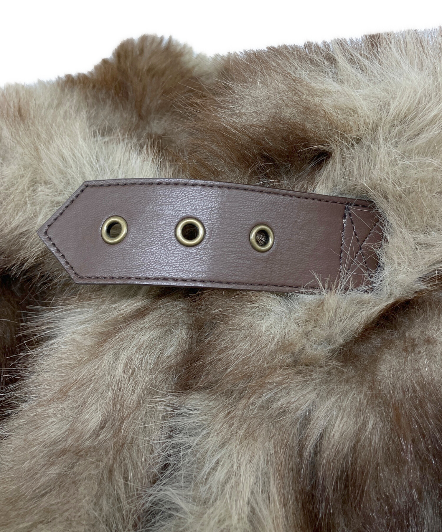 中古・古着通販】LAGUA GEM (ラグアジェム) FAUX ファーコート