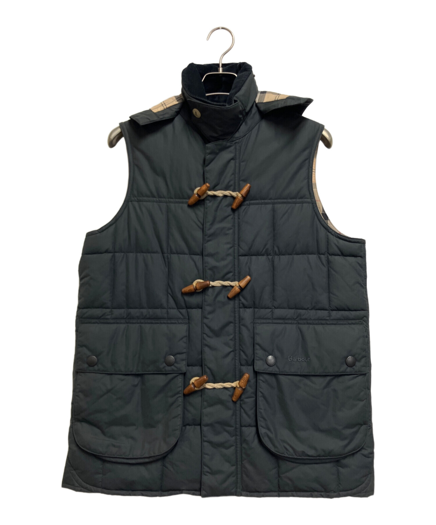 中古・古着通販】Barbour (バブアー) 中綿ベスト ブラック サイズ:M