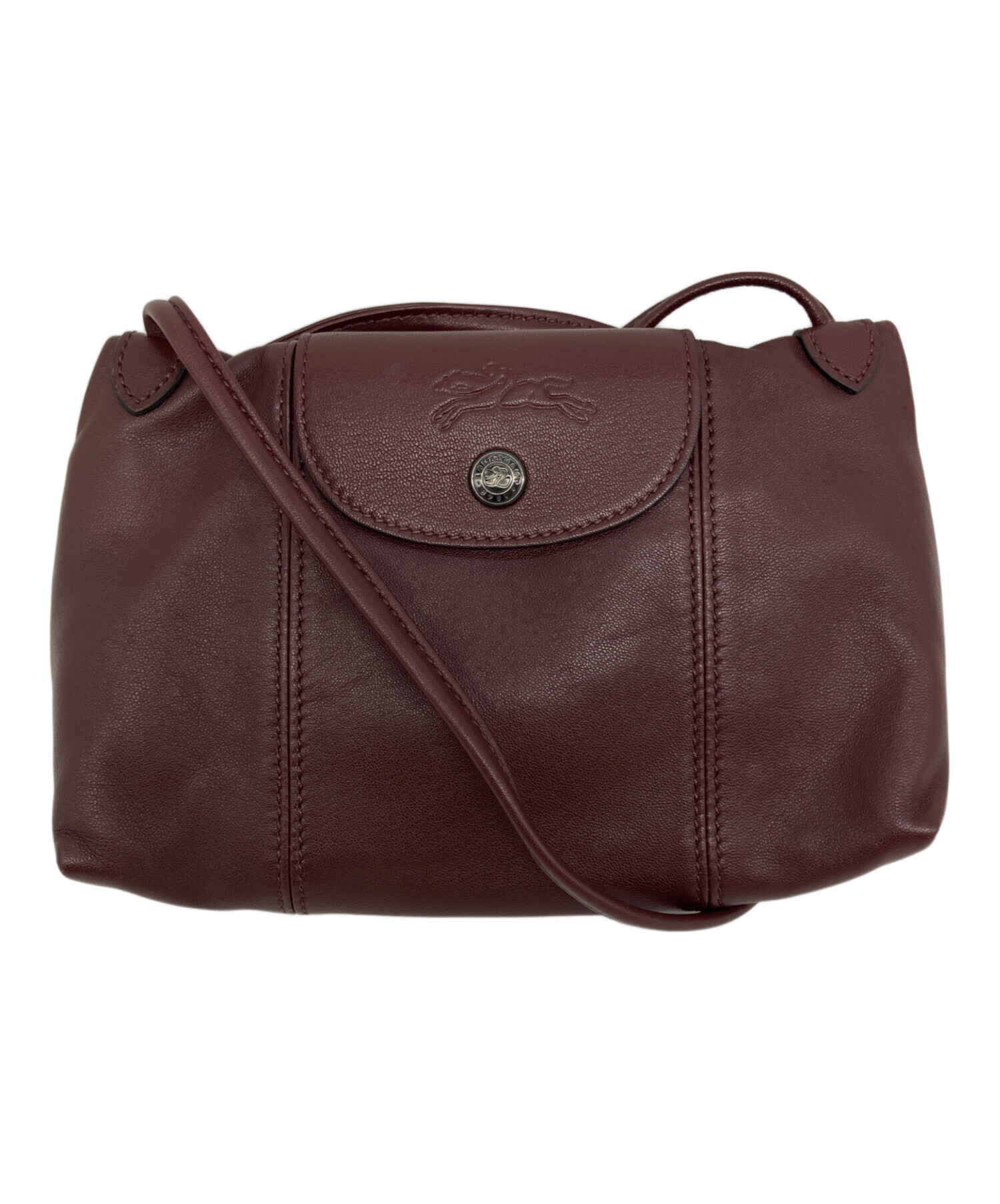 中古・古着通販】LONGCHAMP (ロンシャン) ル プリアージュ キュイール