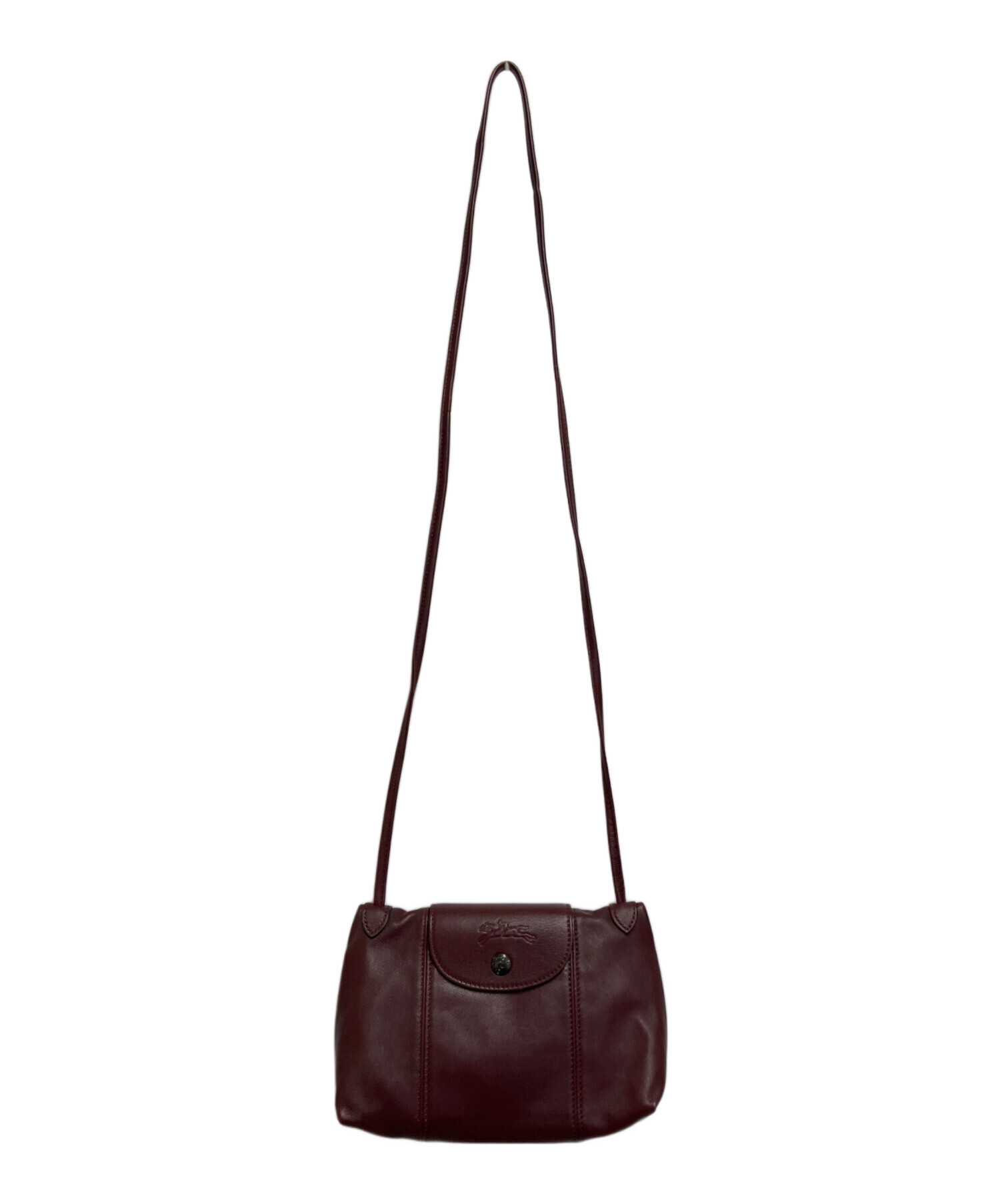 中古・古着通販】LONGCHAMP (ロンシャン) ル プリアージュ キュイール