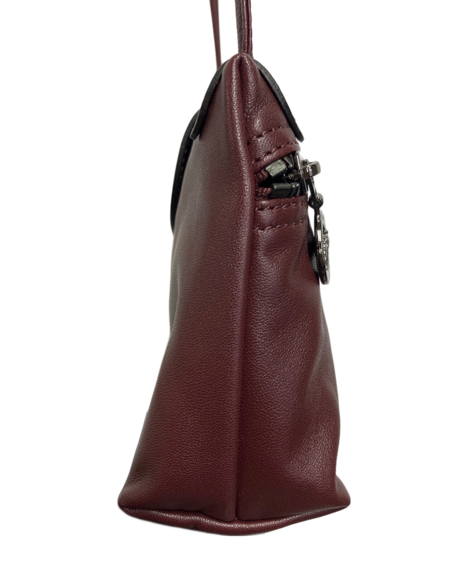 中古・古着通販】LONGCHAMP (ロンシャン) ル プリアージュ キュイール