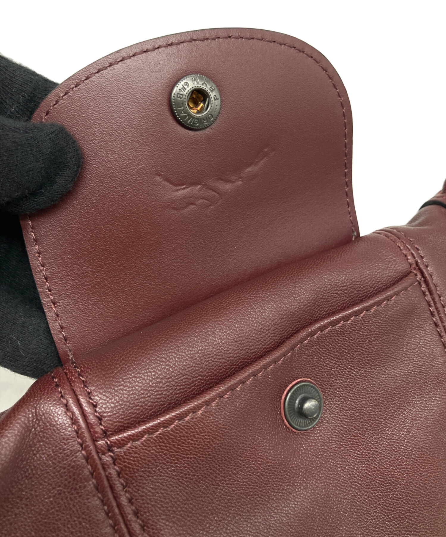 中古・古着通販】LONGCHAMP (ロンシャン) ル プリアージュ キュイール