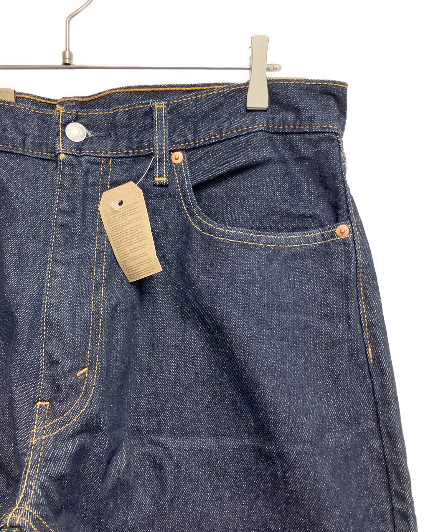 中古・古着通販】LEVI'S (リーバイス) デニムパンツ ネイビー サイズ