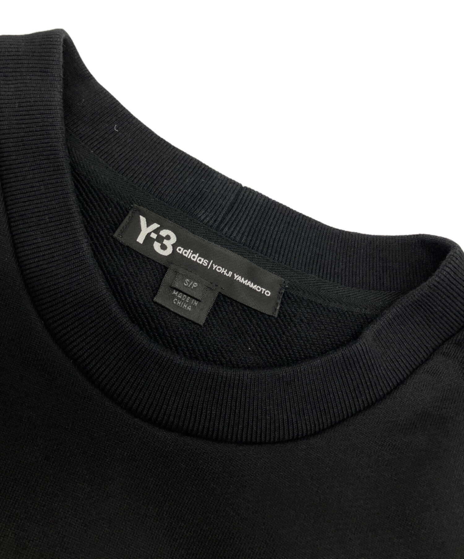 中古・古着通販】Y-3 (ワイスリー) スウェット ブラック サイズ:S 