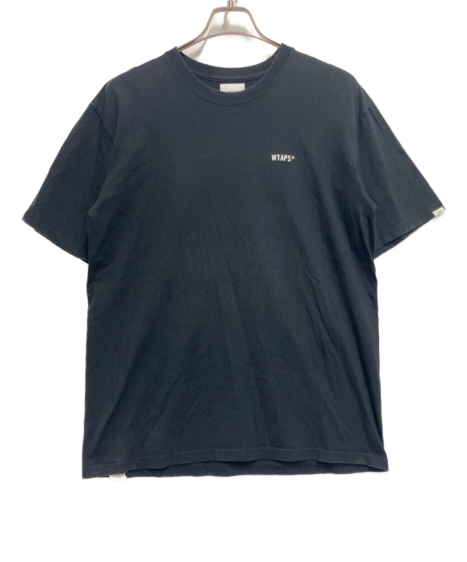 WTAPS Tシャツ 半袖 ダブルタップス 中古・古着通販】WTAPS (ダブルタップス) 半袖カットソー ブラック