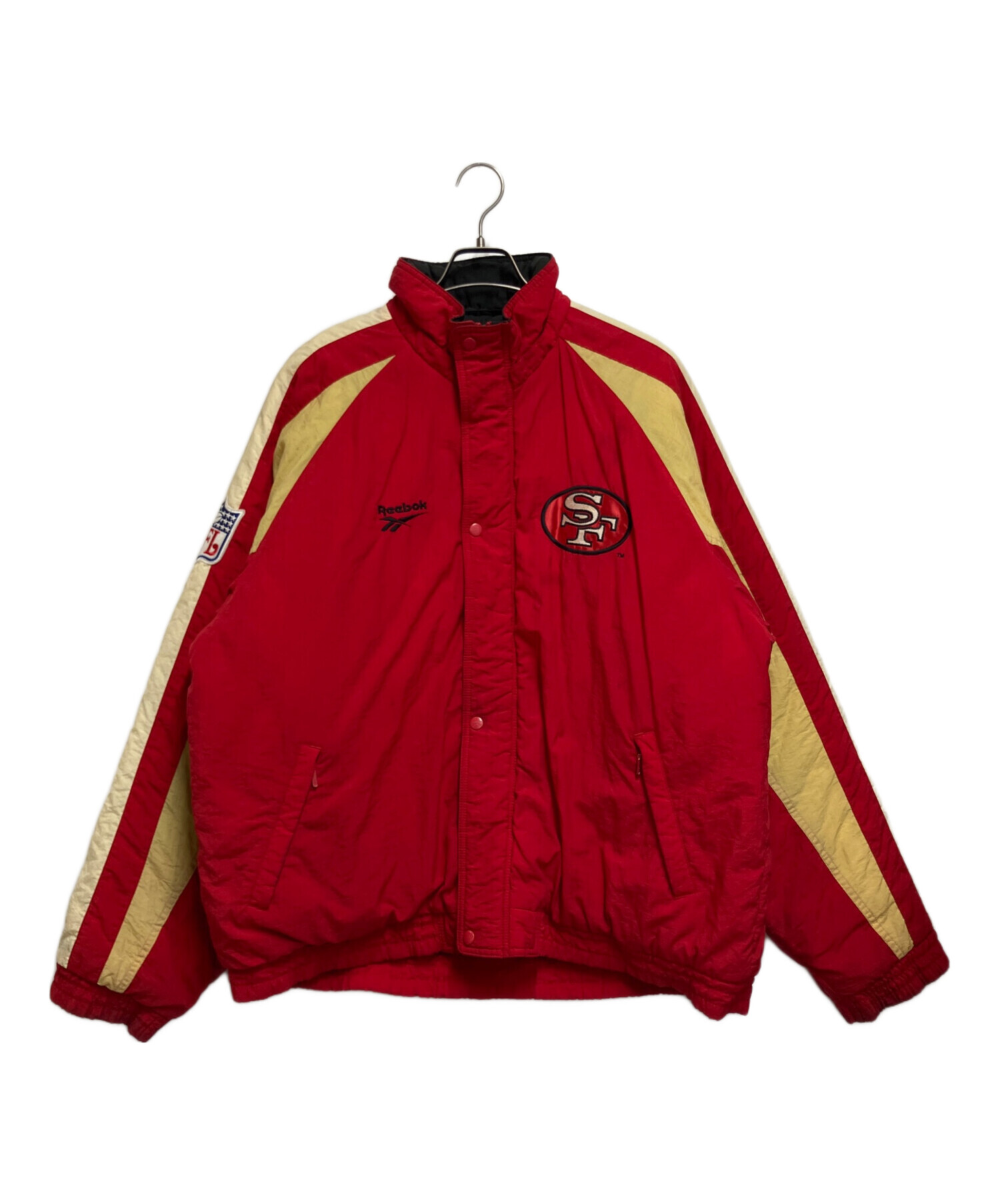 中古・古着通販】REEBOK (リーボック) ナイロンジャケット レッド