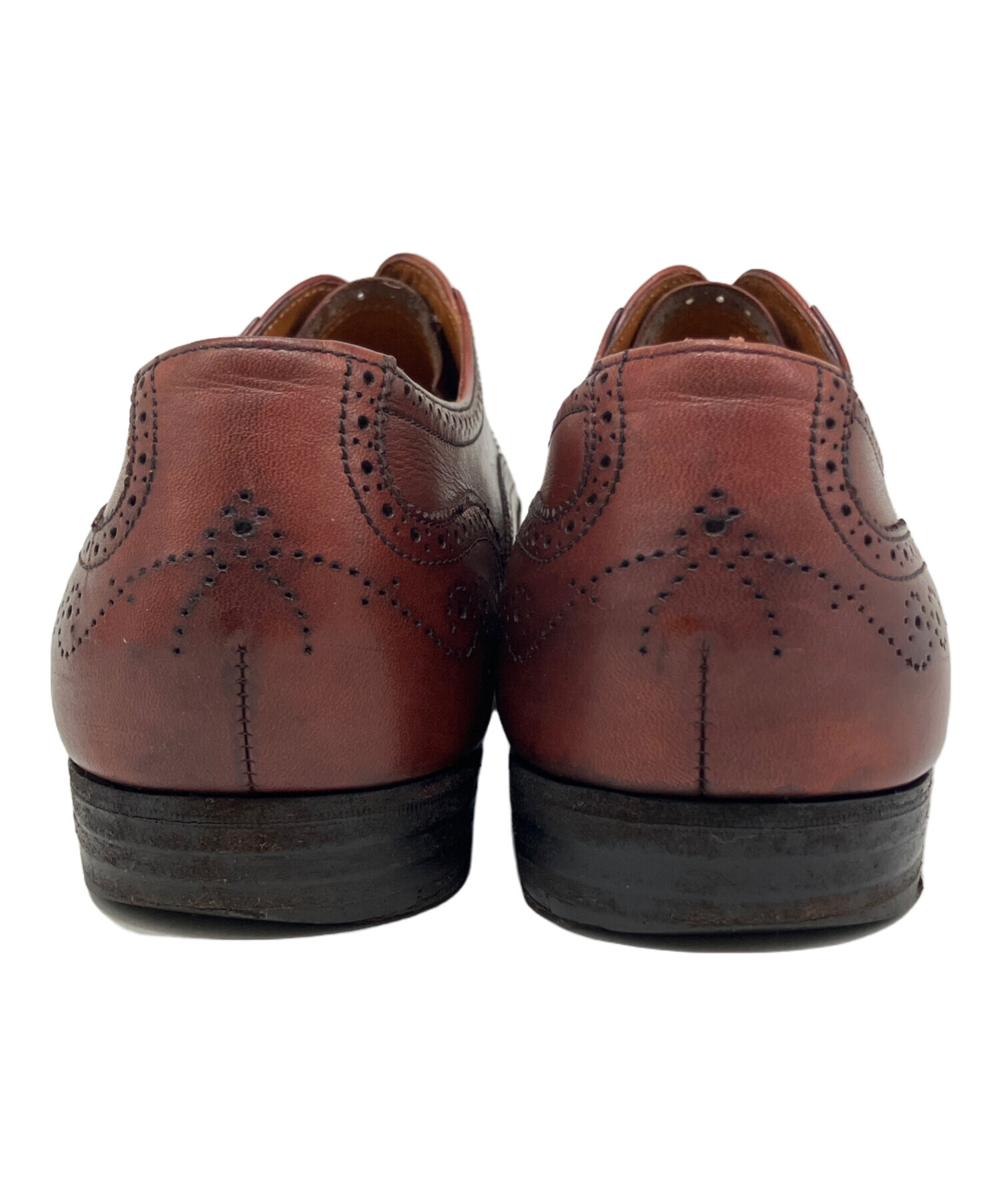 EDWARD GREEN オックスフォードシューズ ブラウン 中古・古着通販】Edward Green (エドワードグリーン) レザー