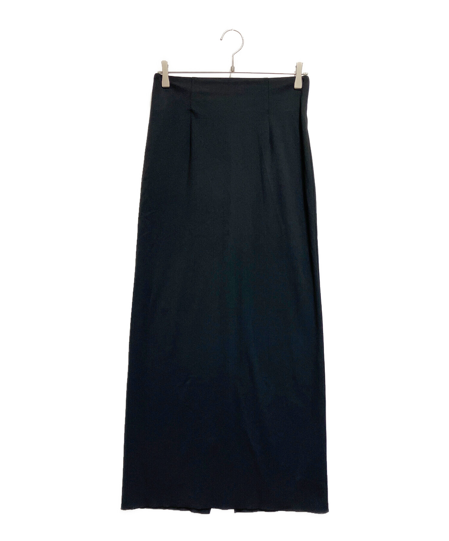 ガリャルダガランテ　タイトマキシスカート2 黒 サイズ1 ガリャルダガランテ GALLARDAGALANTE 【3サイズ展開】ストレッチマキシ