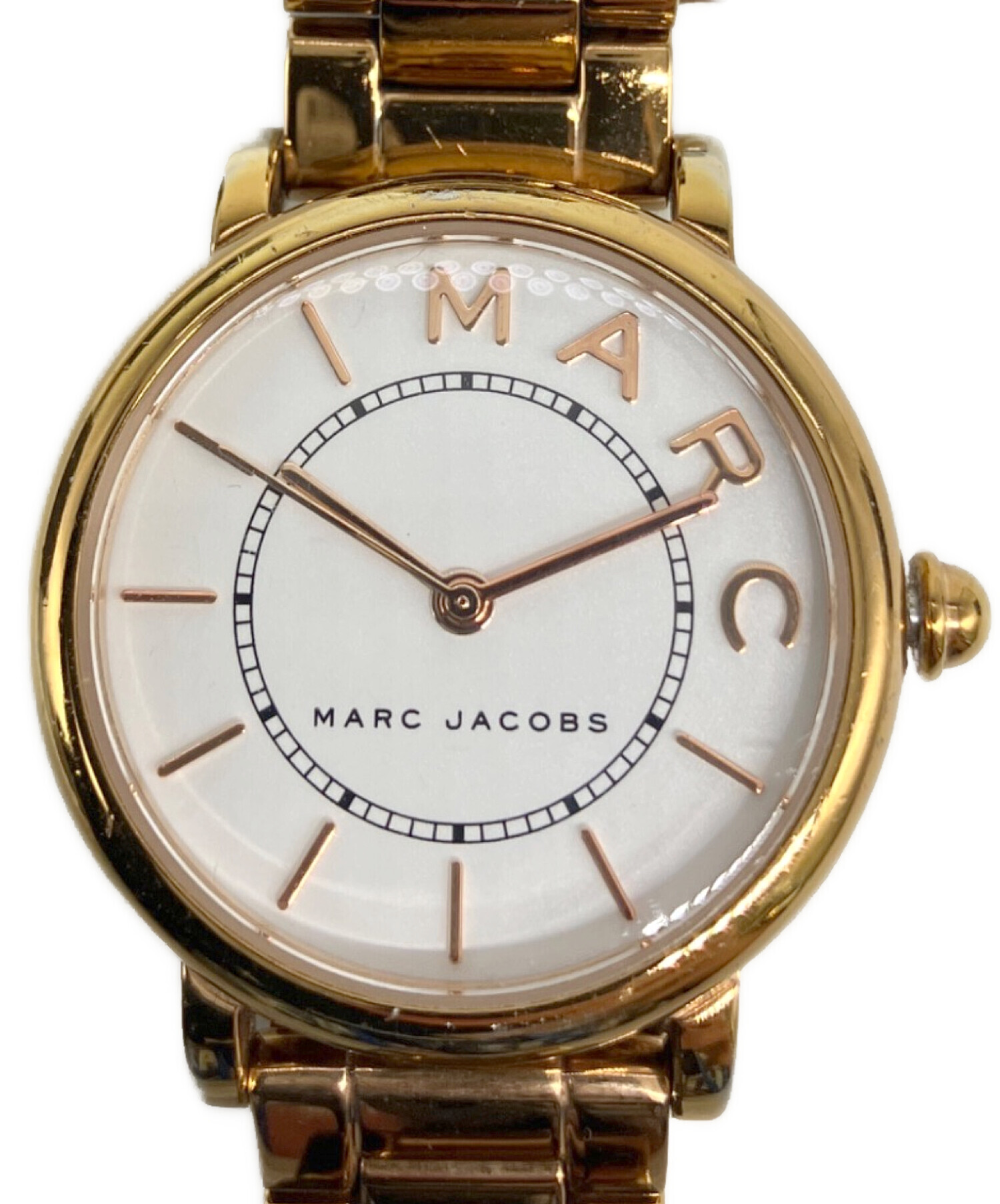 中古・古着通販】MARC JACOBS (マークジェイコブズ) 腕時計 ホワイト 