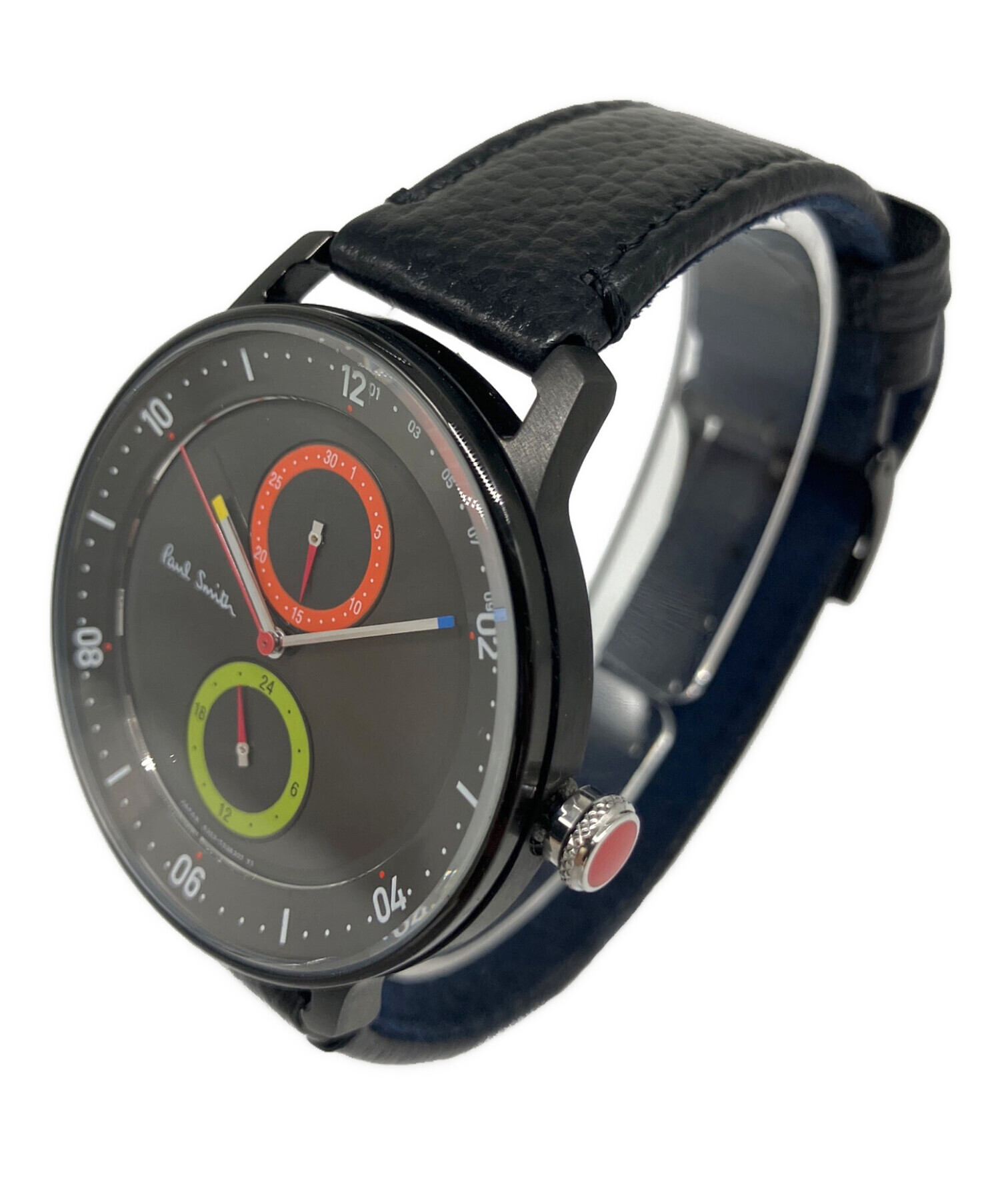 未使用に近い ポールスミス腕時計 Paul Smith（ポール・スミス） 腕時計 メンズ 革ベルト Track 42mm