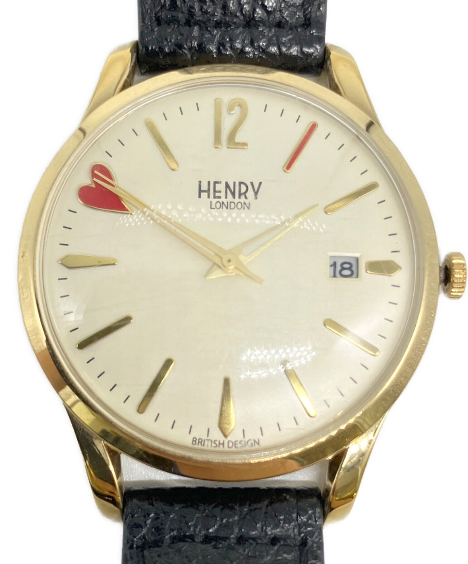 中古・古着通販】HENRY LONDON (ヘンリーロンドン) 腕時計 アイボリー