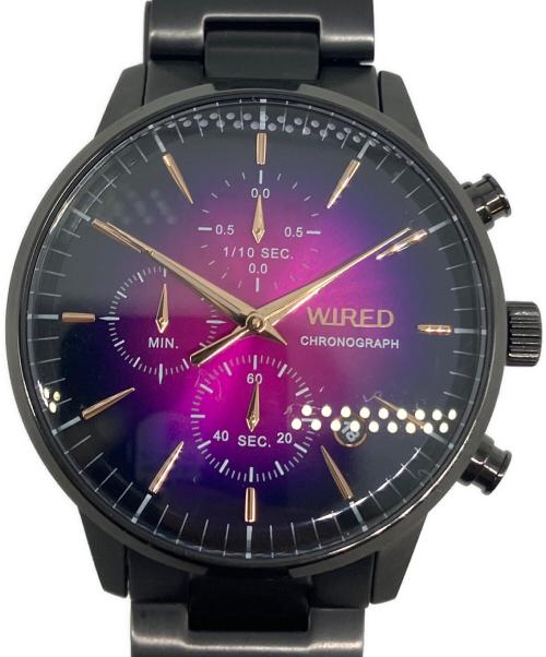 中古・古着通販】SEIKO (セイコー) 腕時計 パープル×ブラック