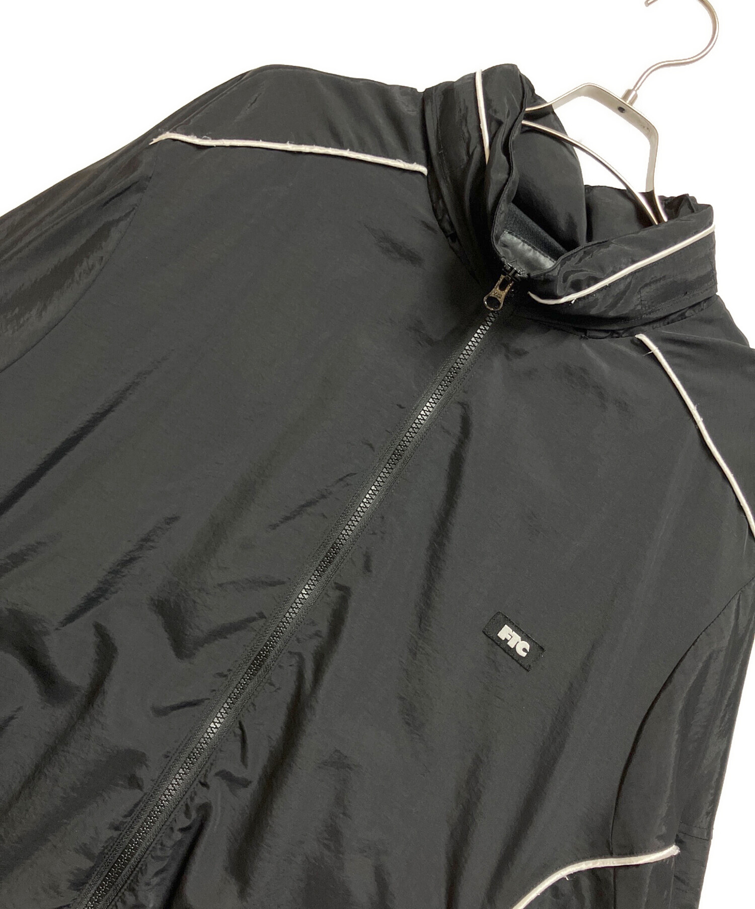 中古・古着通販】FTC (エフティーシー) ナイロンジャケット ブラック