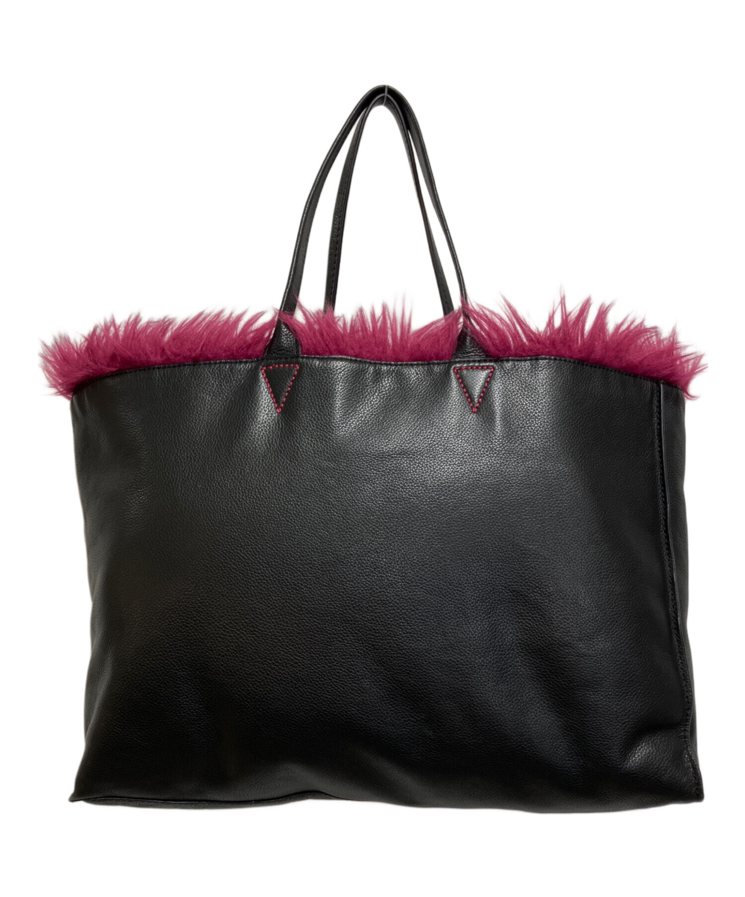 DIESELディーゼル ファー トートバッグ ボア A4可　平成　Y2K 中古・古着通販】DIESEL (ディーゼル) フェイクファートートバッグ