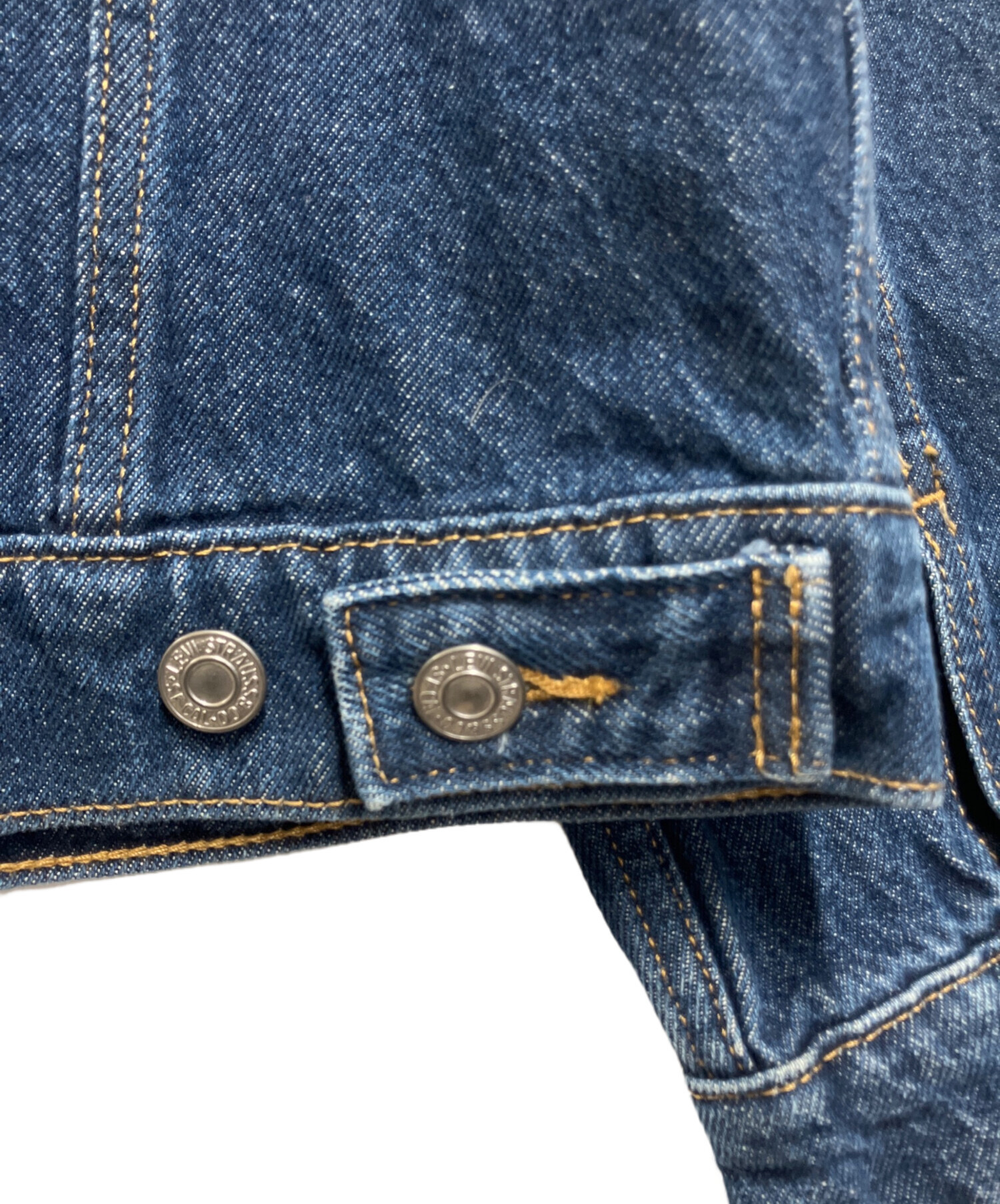 中古・古着通販】LEVI'S (リーバイス) デニムジャケット ブルー サイズ