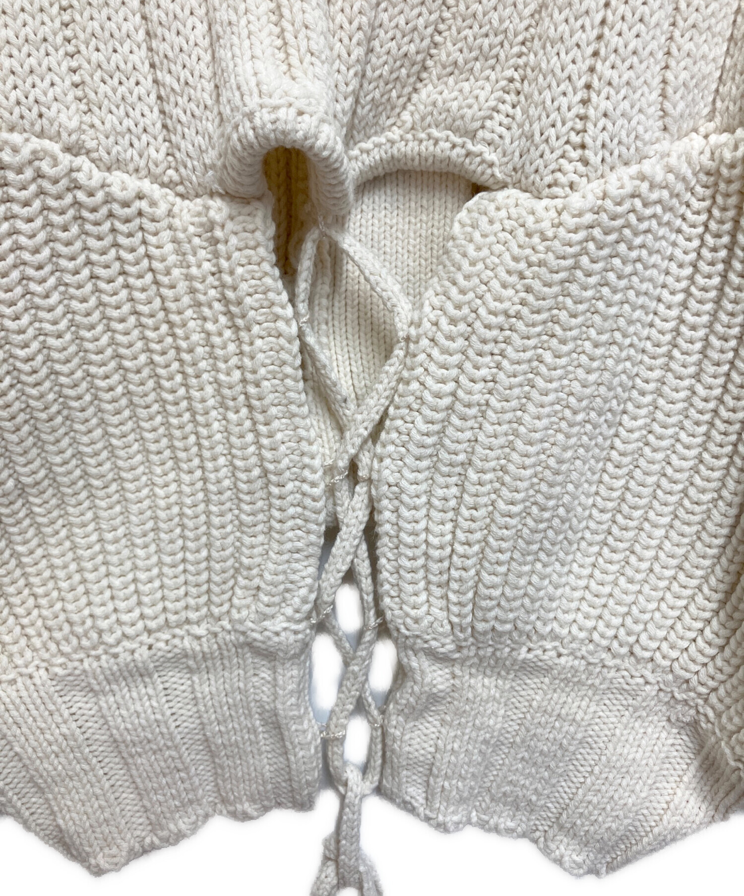 etre tokyoボリュームスリーブニットカーディガンエトレトウキョウ 中古・古着通販】ETRE TOKYO (エトレトウキョウ) ボリュームスリーブ