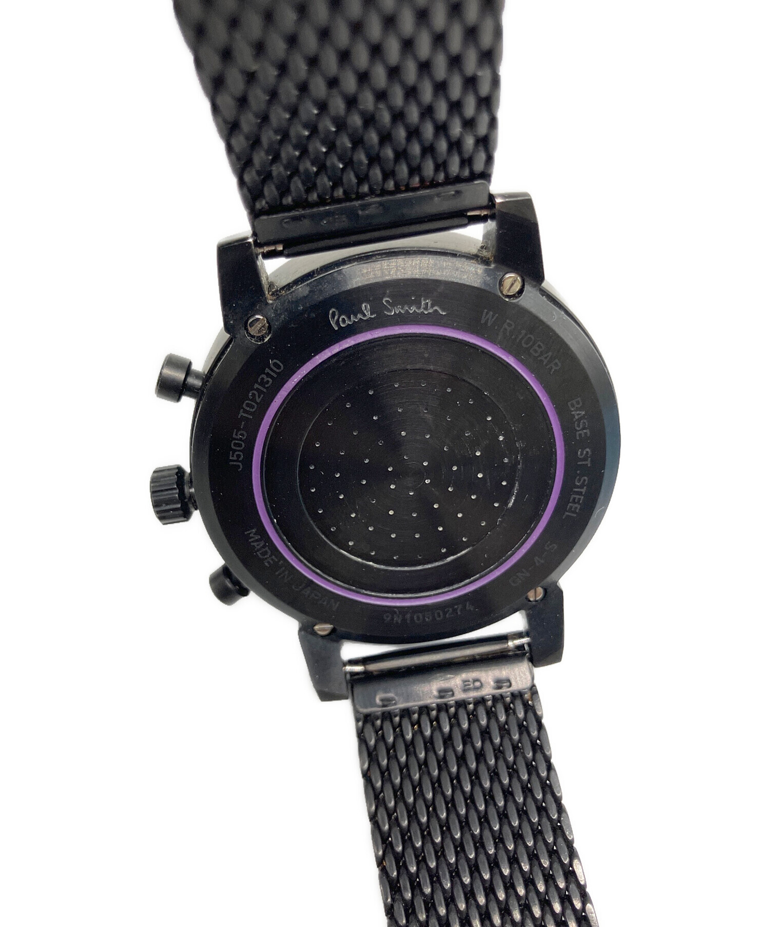 中古・古着通販】Paul Smith (ポールスミス) 腕時計 ブラック