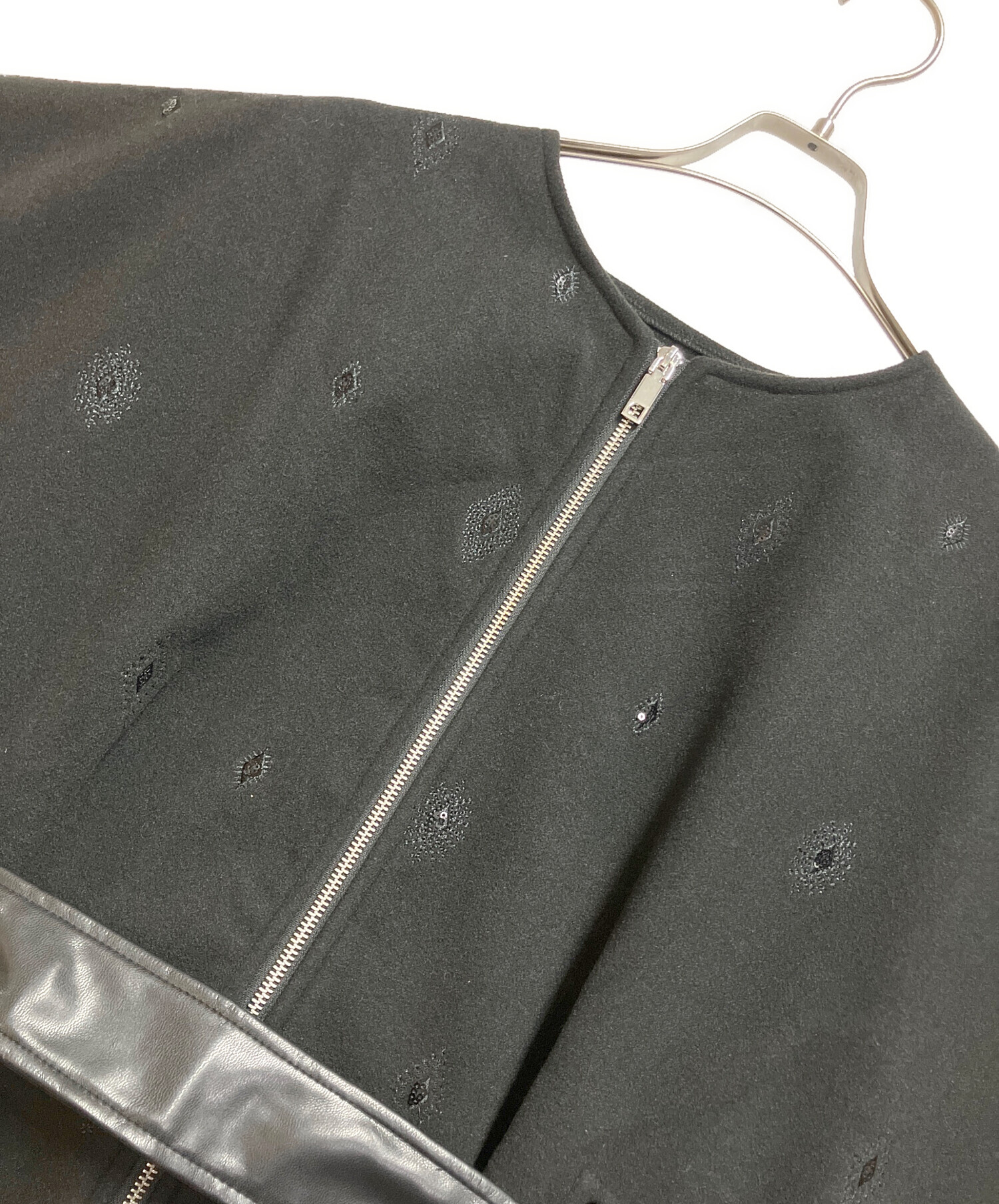 中古・古着通販】Desigual (デシグアル) ケープ風ポンチョ ブラック