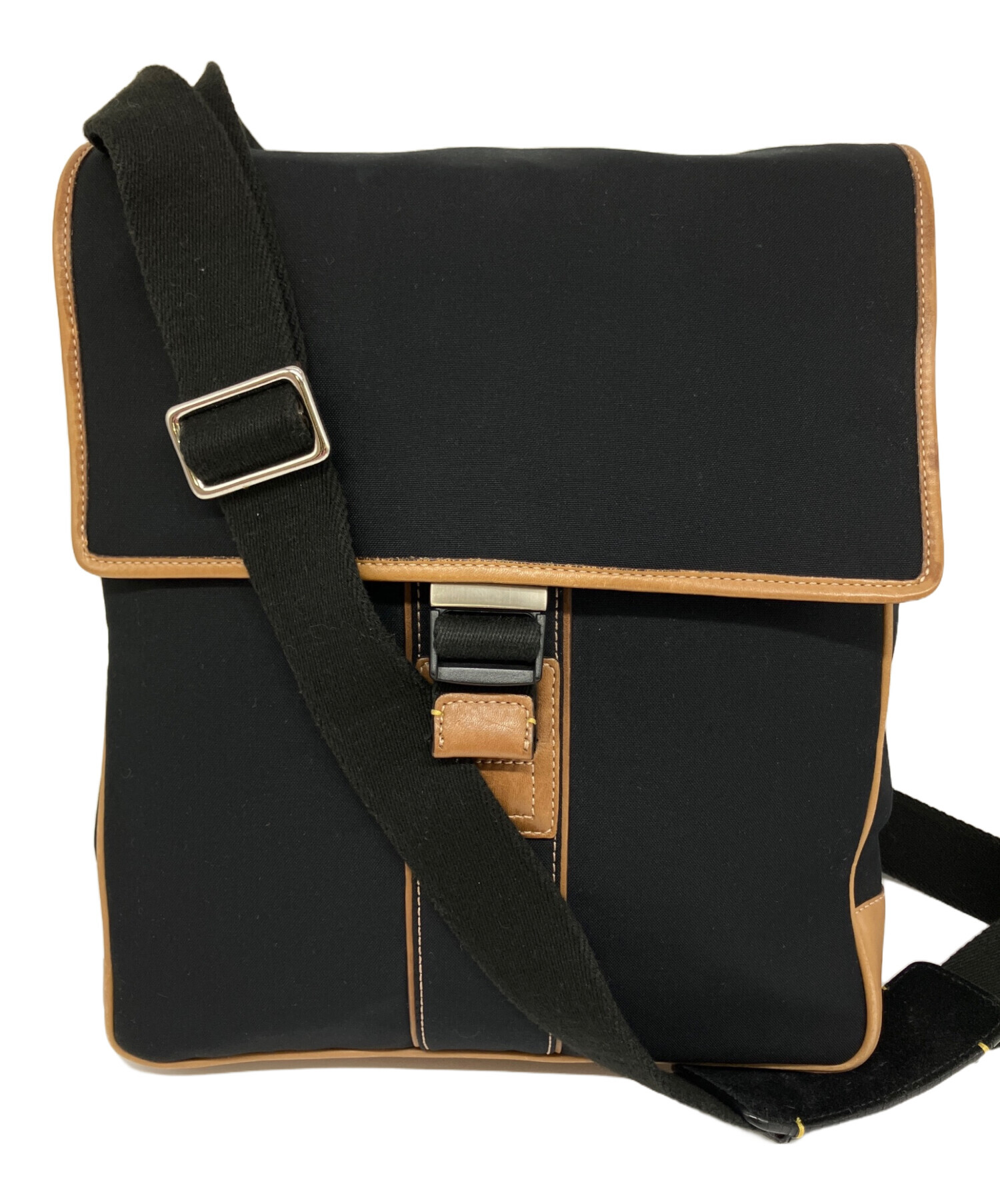 中古・古着通販】COACH (コーチ) キャンバスレザーメッセンジャー