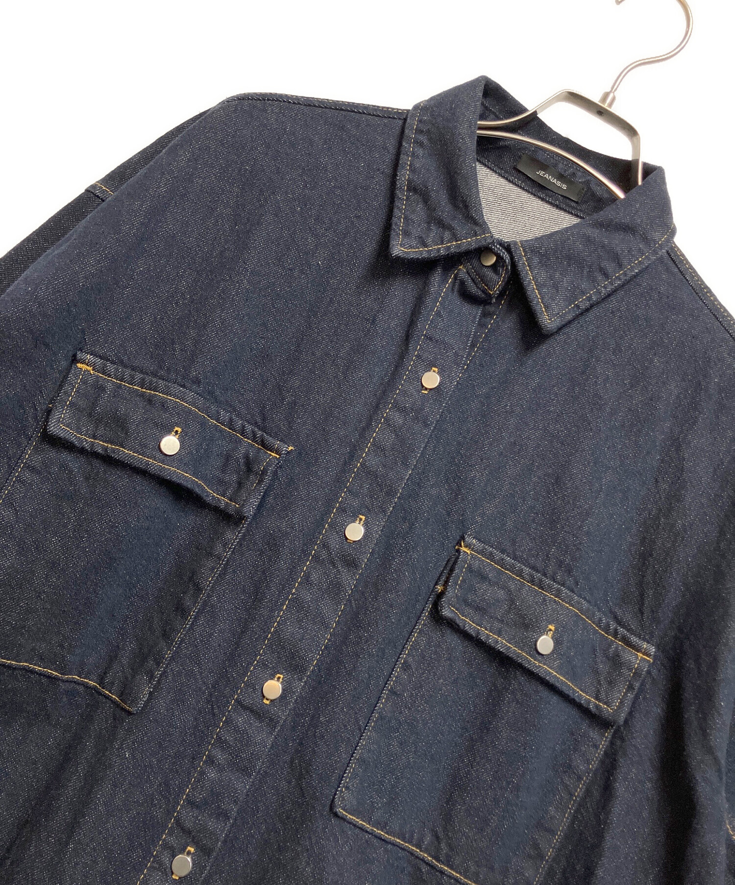 中古・古着通販】JEANASIS (ジーナシス) アソートデニムBIGシャツ