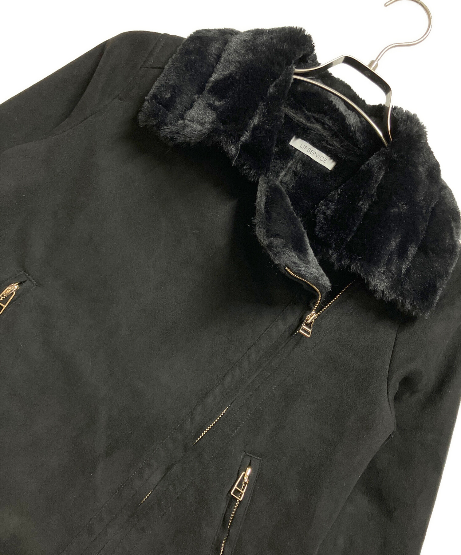 中古・古着通販】LIP SERVICE (リップサービス) フェイクムートン 