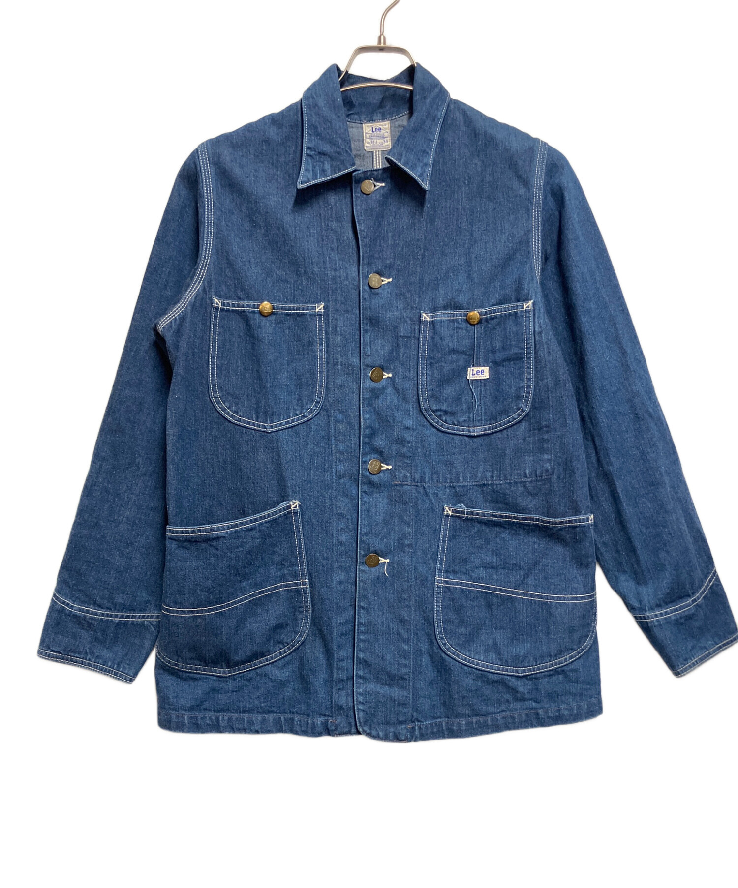 年末年始限定！Lee カバーオール 中古・古着通販】LEE (リー) カバーオール ブルー サイズ:SIZE 34