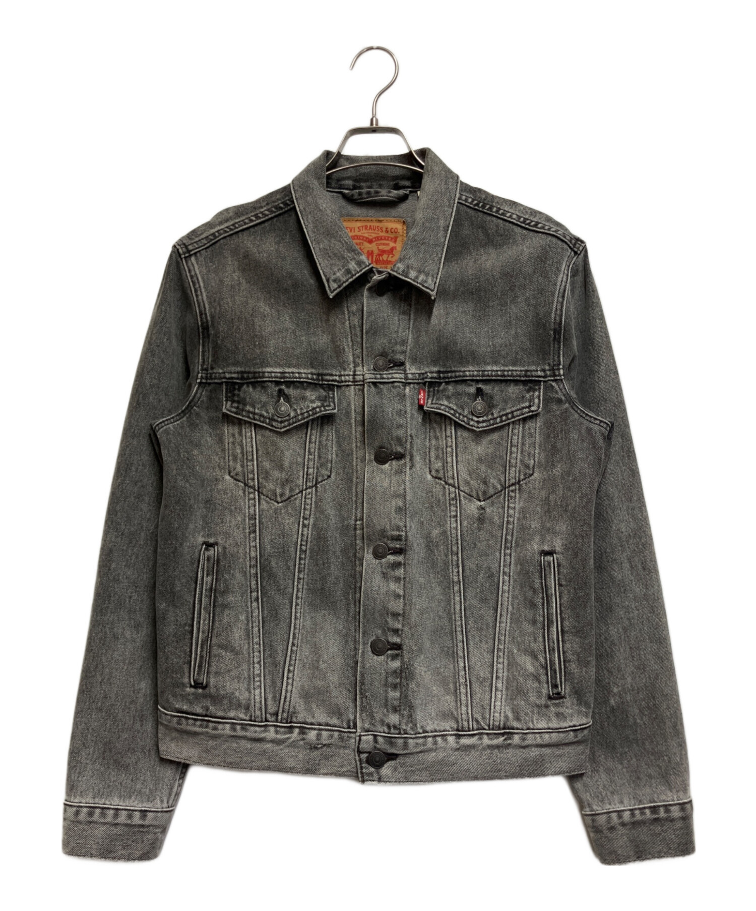 中古・古着通販】LEVI'S (リーバイス) デニムジャケット ライトグレー