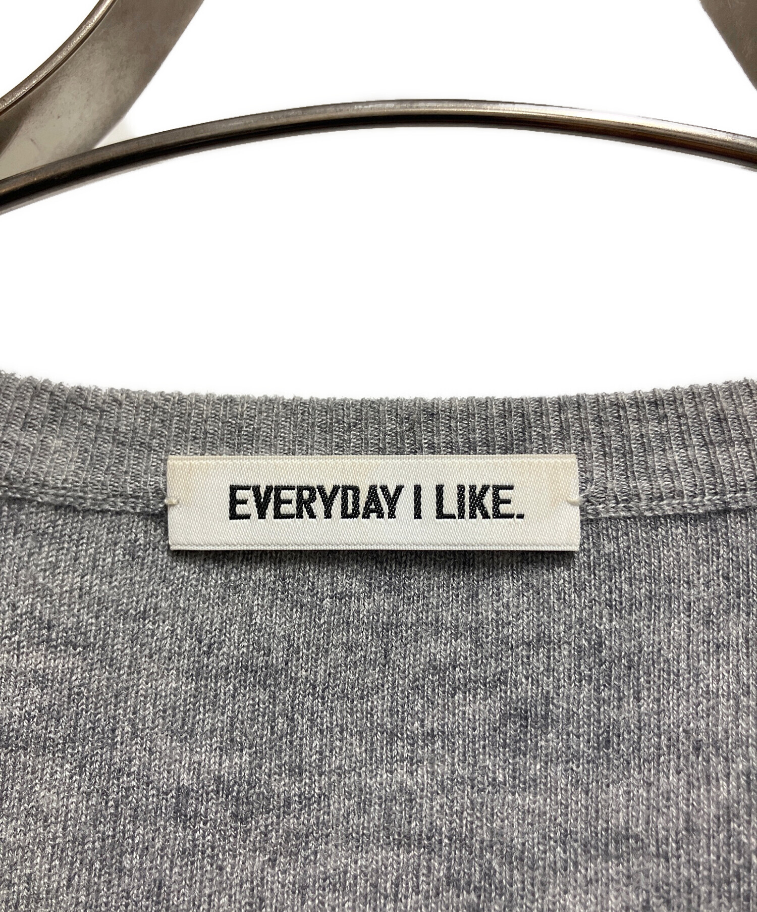 中古・古着通販】EVERYDAY I LIKE. (エヴリデイ アイ ライク) クルー
