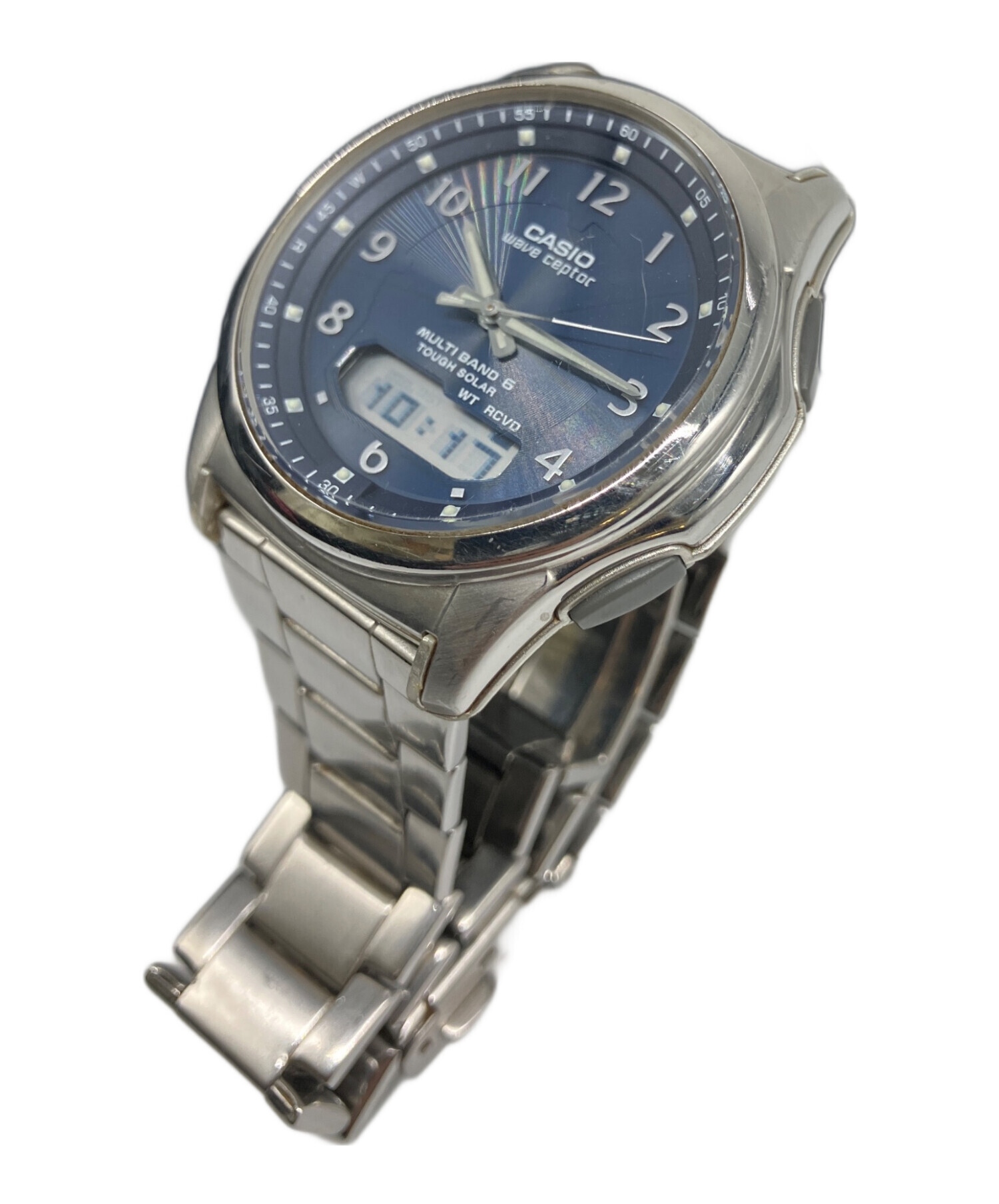 中古・古着通販】CASIO (カシオ) 腕時計 ネイビー｜ブランド・古着通販 