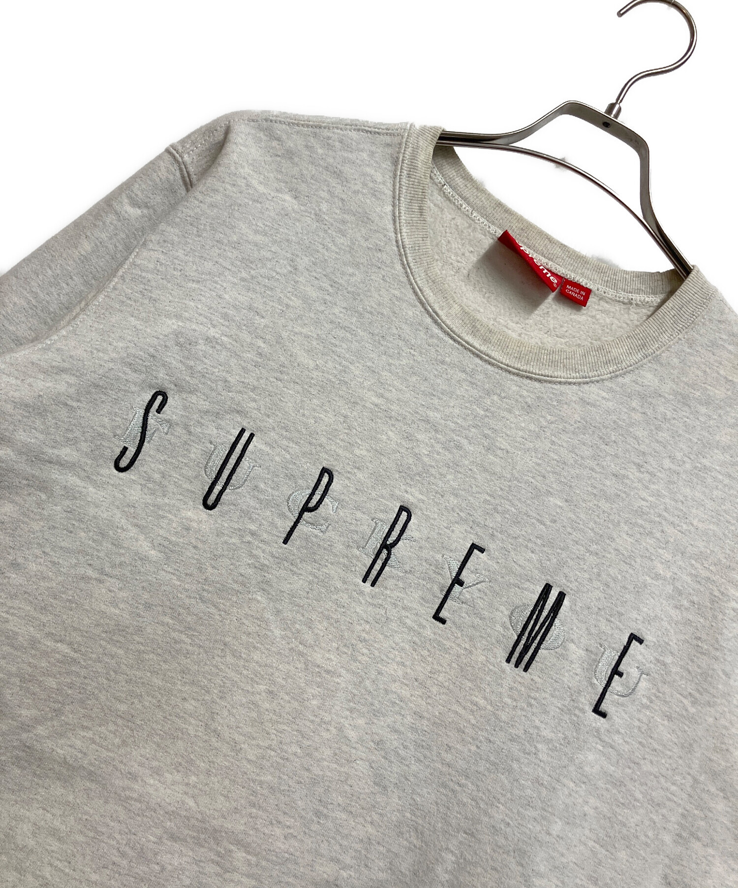 中古・古着通販】Supreme (シュプリーム) 刺繍ロゴスウェット ライト