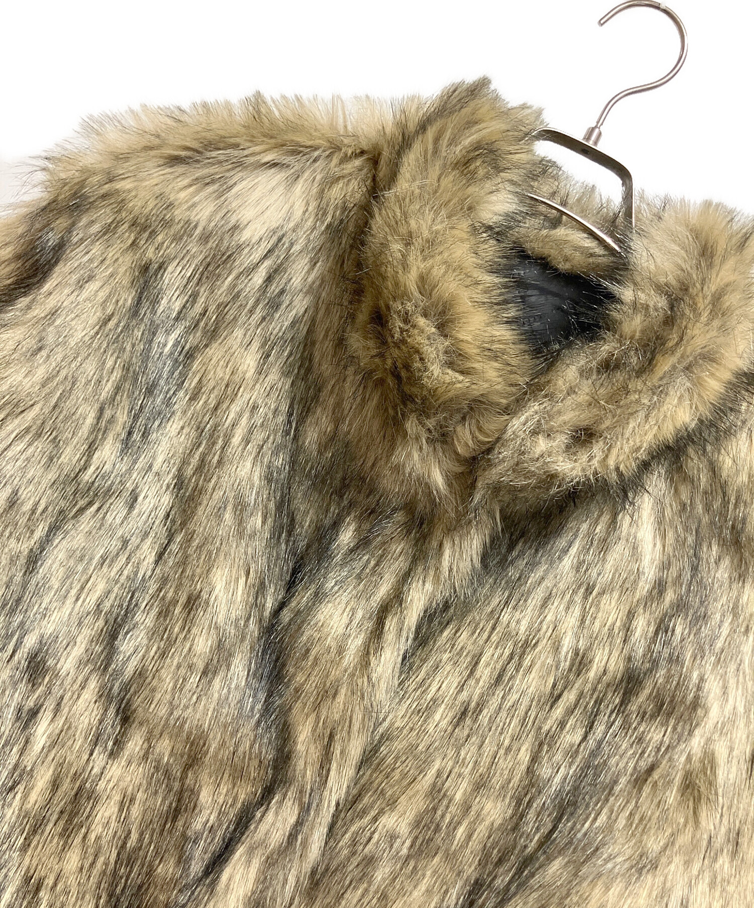 中古・古着通販】Shoowtime (ショウタイム) Volume eco fur zip up 