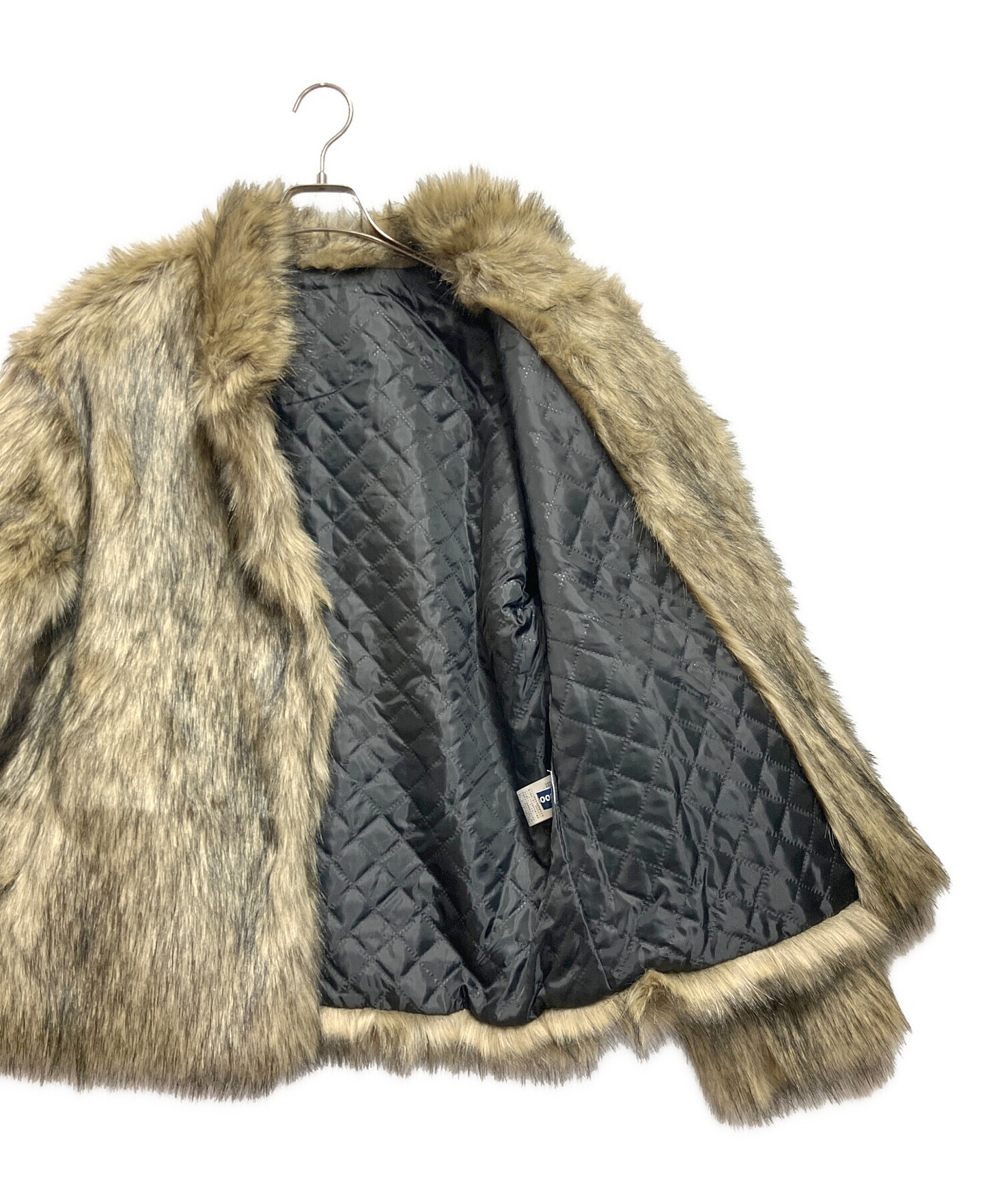 中古・古着通販】Shoowtime (ショウタイム) Volume eco fur zip up 