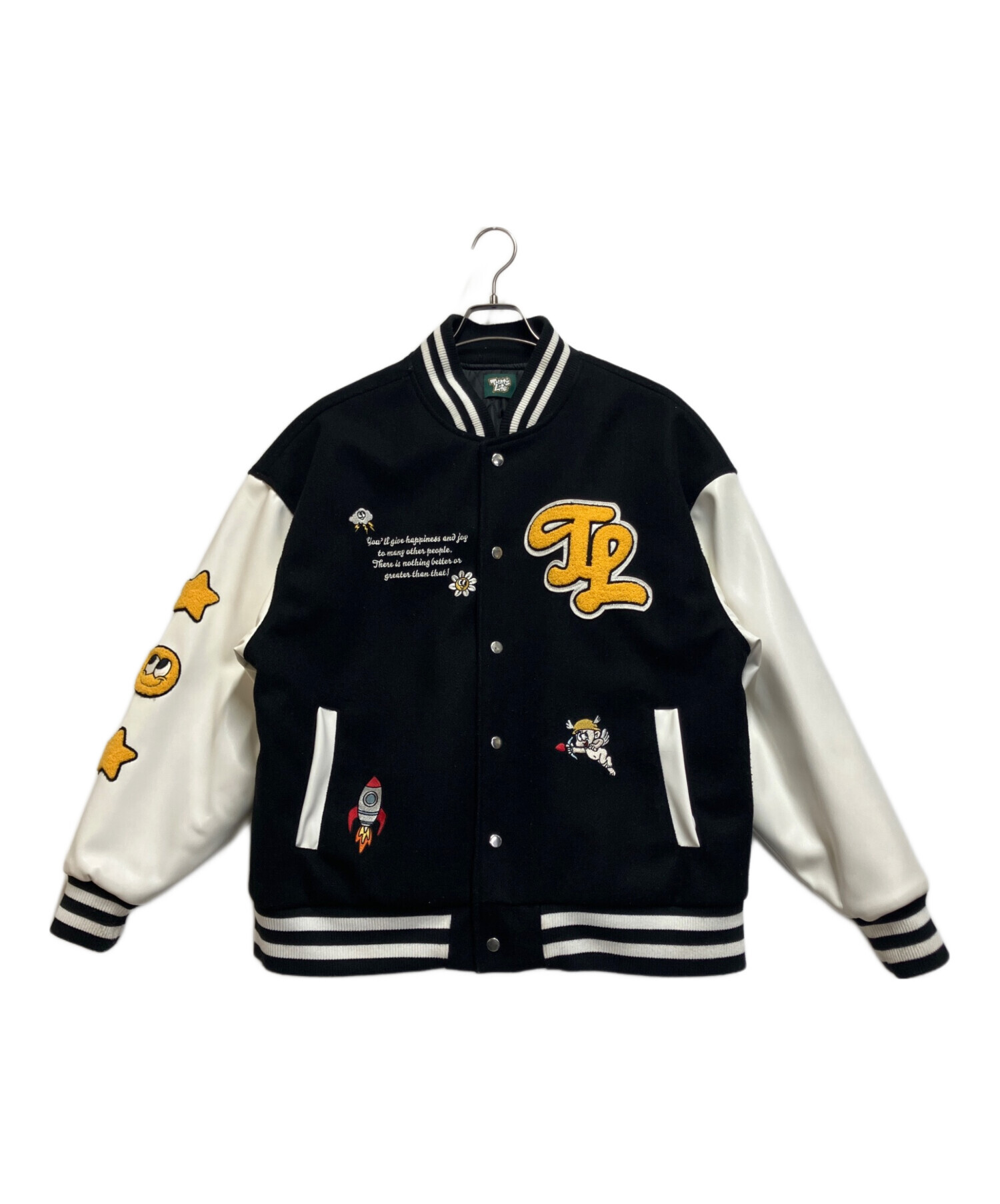 ザッツライフ スタジャン 中古・古着通販】THATS LIFE (ザッツ ライフ) スタジャン ブラック