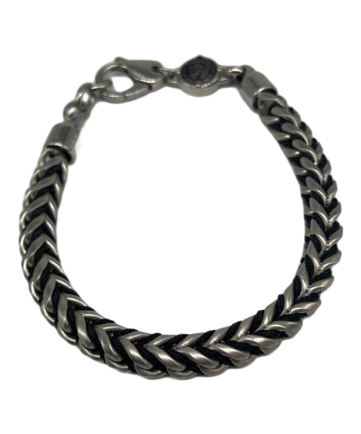 DIESEL 25年最新 未使用美品・付属品付き ブレスレット 中古・古着通販】DIESEL (ディーゼル) ロゴチェーンブレスレット